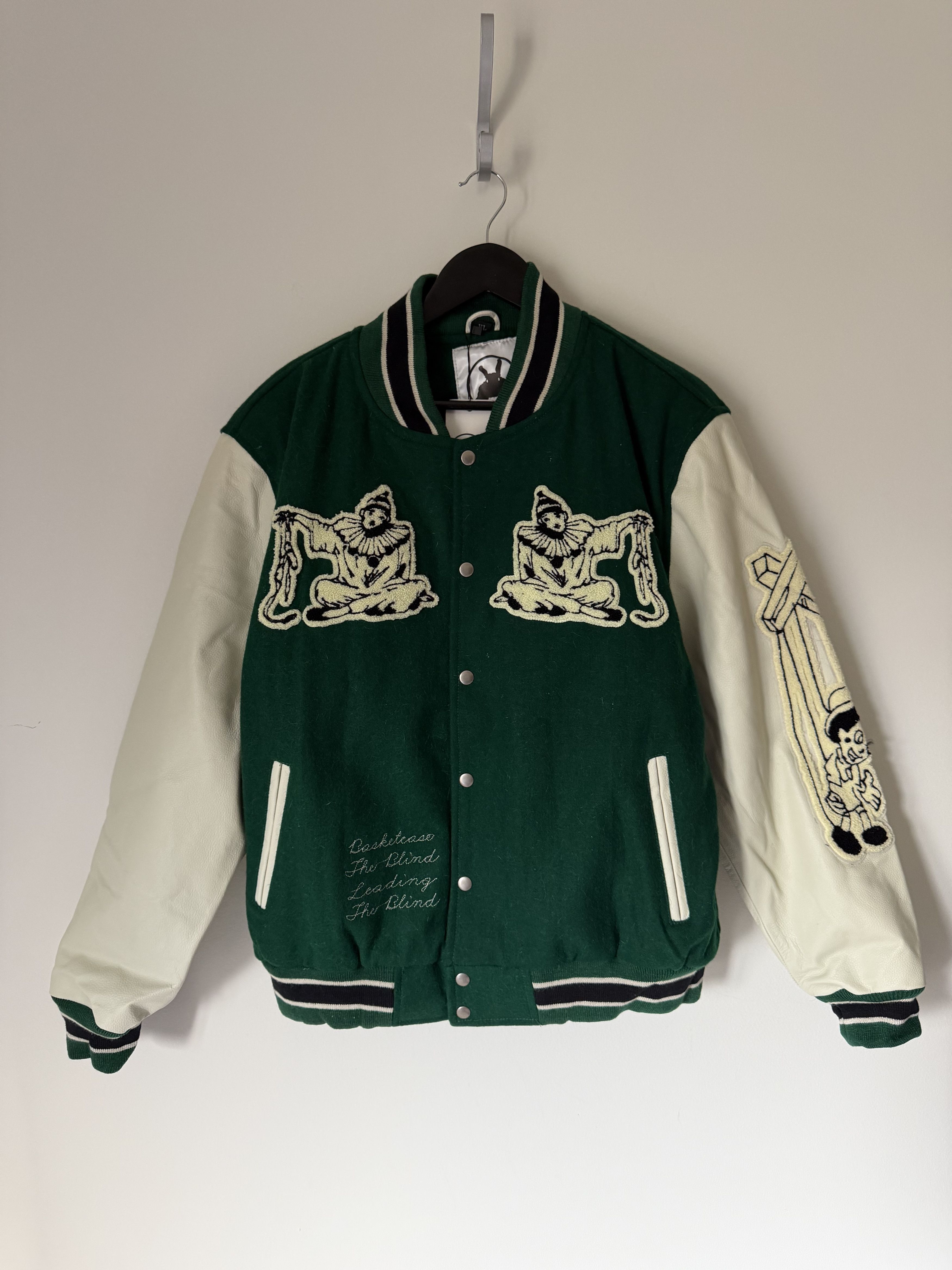 basketcase gallery Basketcase Gallery Holy Cross Varsity Jacket XL 