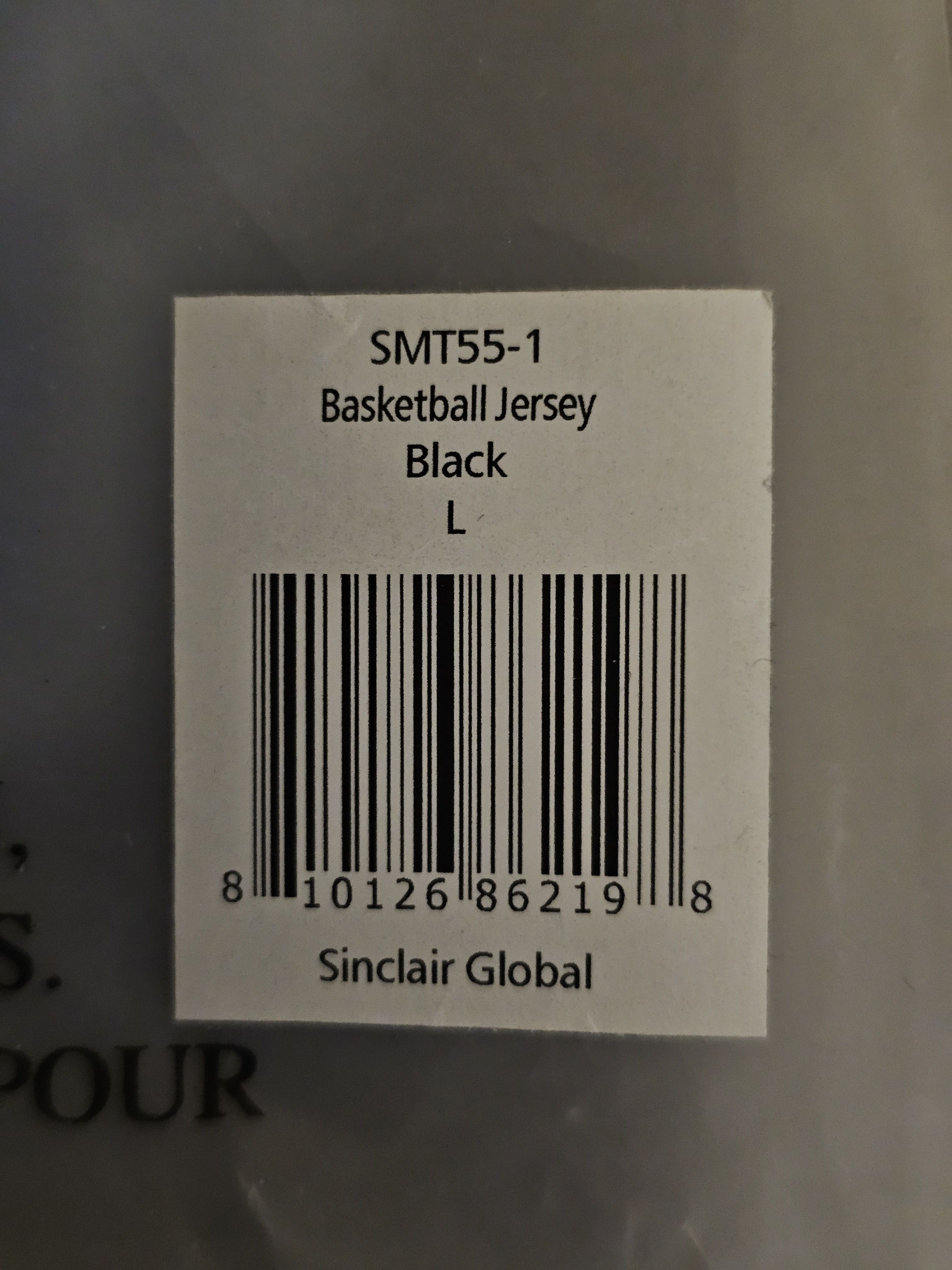 Sinclair Global Sinclair Basketball Jersey Size US L / EU 52-54 / 3 - 13 Thumbnail