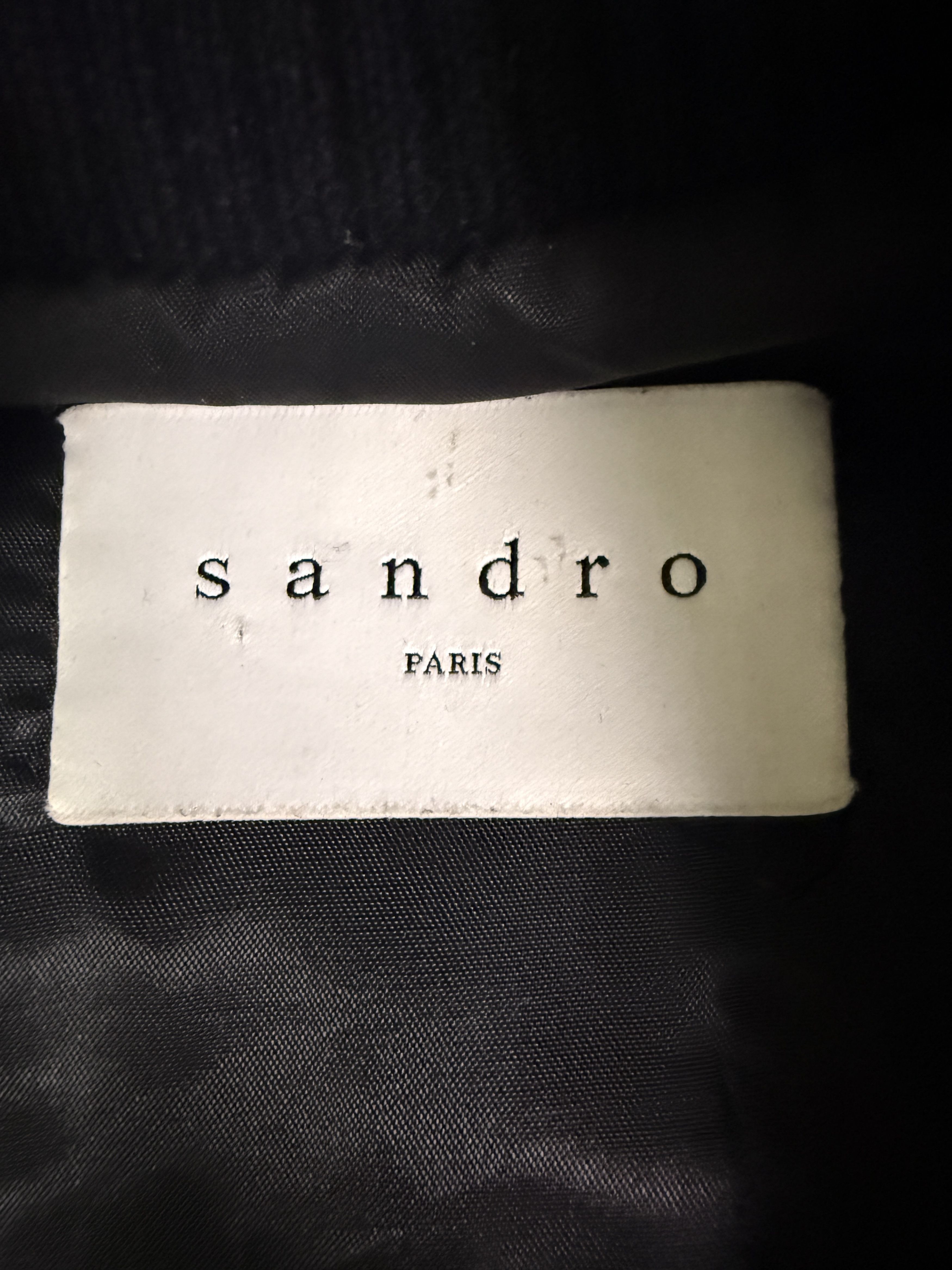 Sandro Sandro Paris Suede Bomber Jacket Size US S / EU 44-46 / 1 - 3 Thumbnail