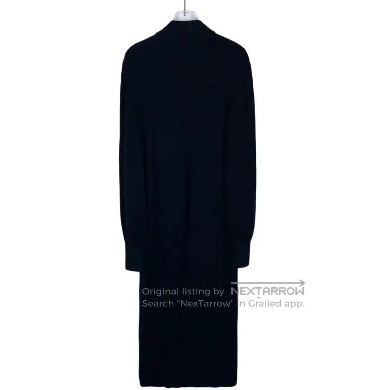 Chanel Chanel Black Wool Midi Dress . Size M / US 6-8 / IT 42-44 - 2 Thumbnail