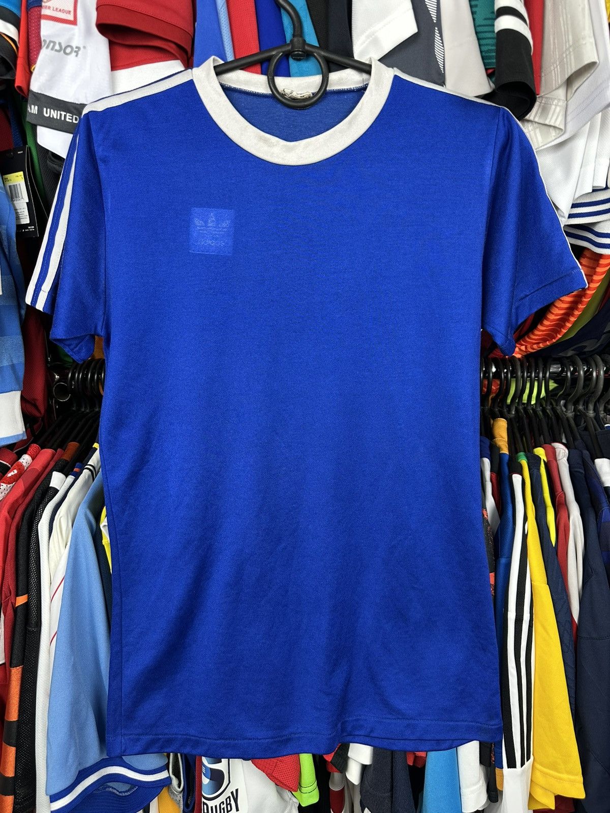 Adidas × Vintage ADIDAS West Germany 80s VINTAGE FOOTBALL SHIRT SOCCER JERSEY Size US M / EU 48-50 / 2 - 1 Thumbnail