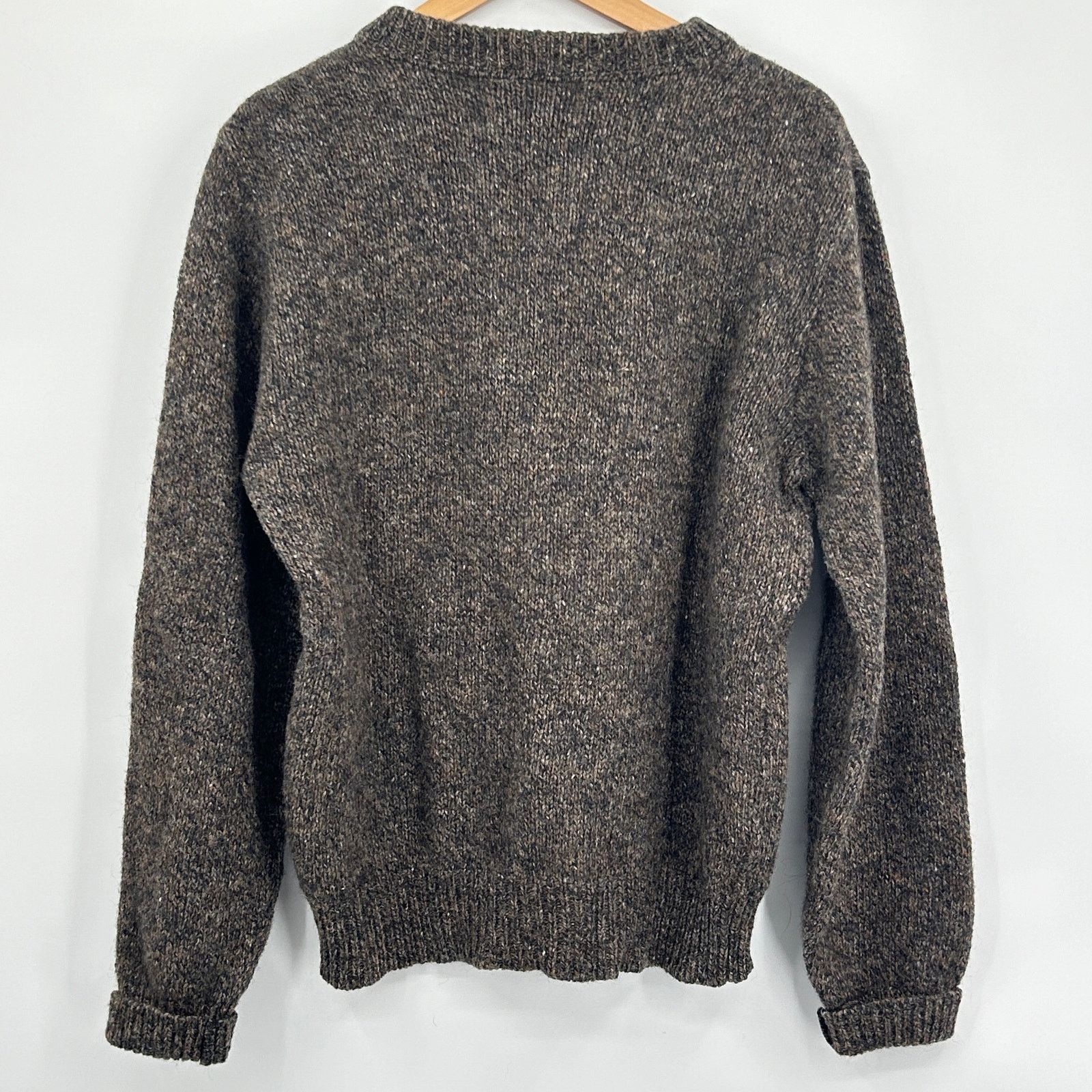 Lands' End Vintage 90s Lands End Wool Crewneck Made in USA Medium Size US M / EU 48-50 / 2 - 2 Thumbnail