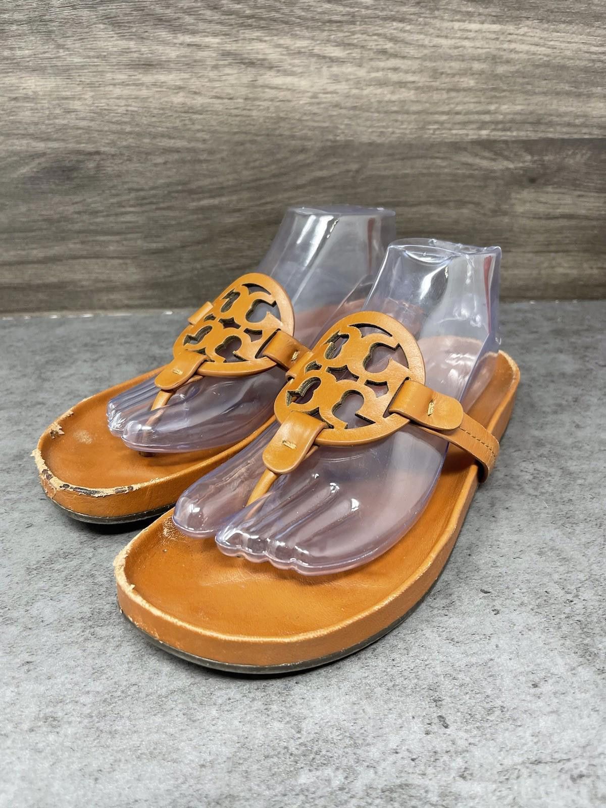 Other Tory Burch Miller Cloud Thong Sandals Womens Size 8 Brown Size US 8 / IT 38 - 2 Thumbnail