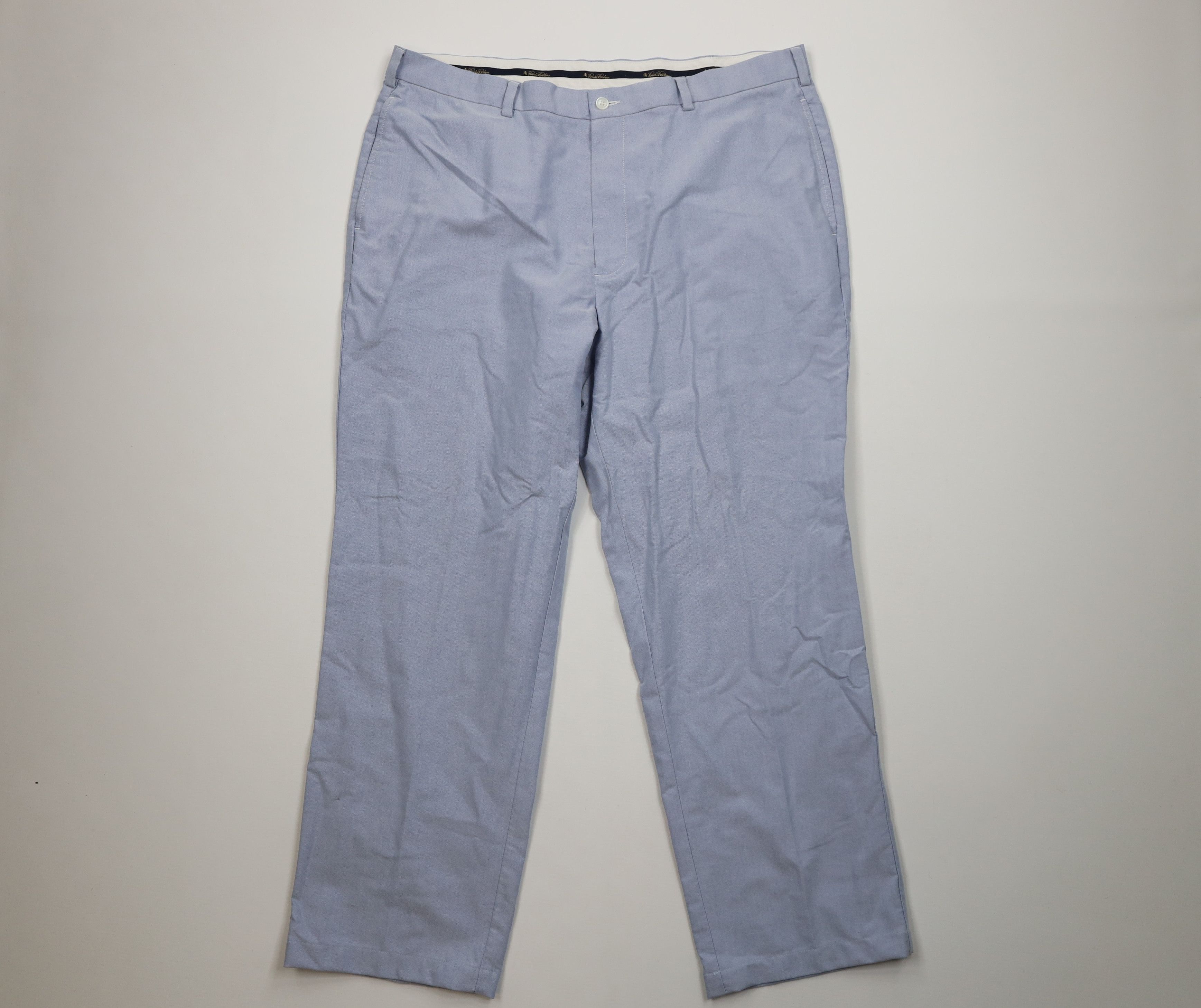 Brooks Brothers Vintage Brooks Brothers Wide Leg Chino Pants Oxford Cotton Size US 40 / EU 56 - 1 Thumbnail