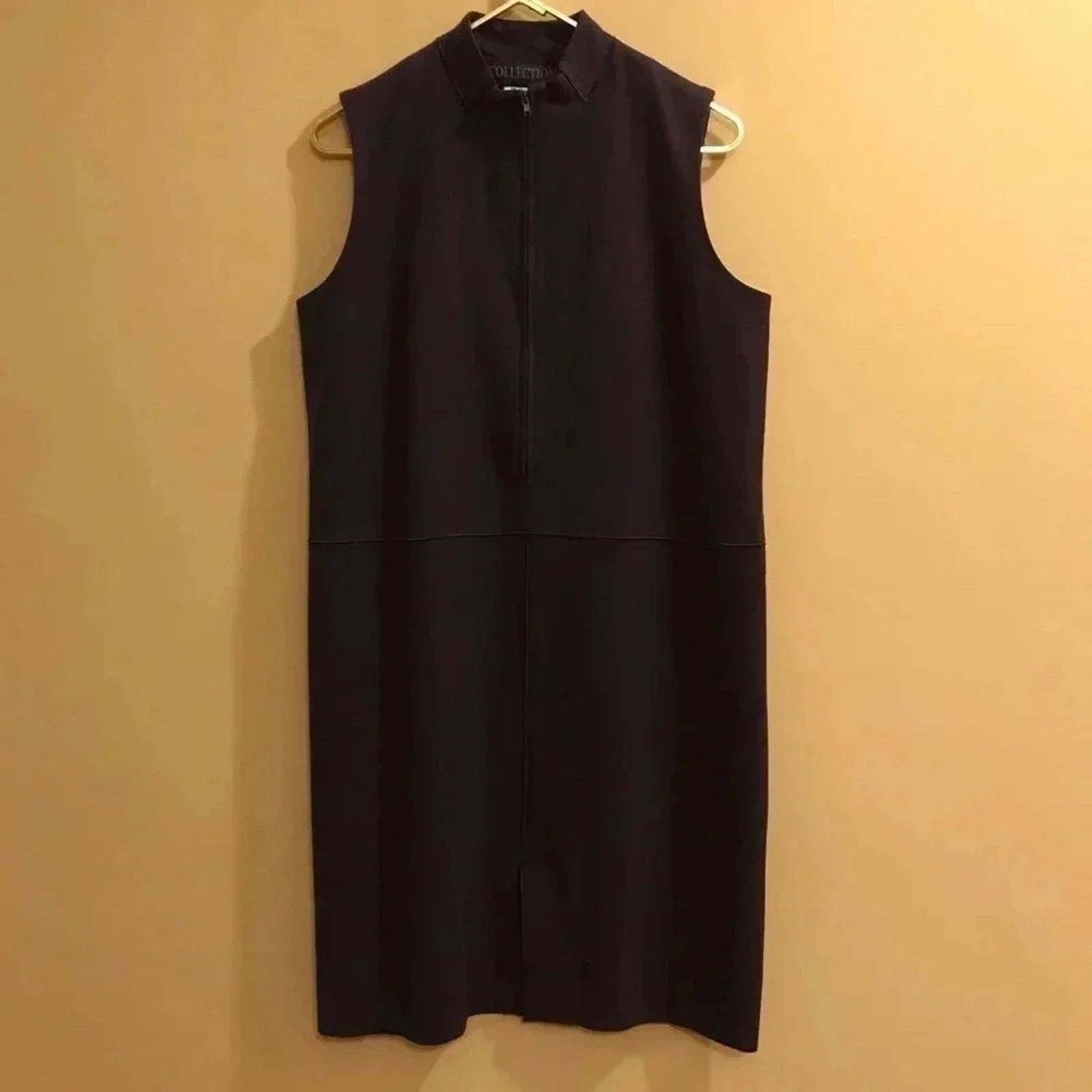 Harve Benard Harve Bernard Collection Wool Blend Shift Dress Zipper Sz 8 Size M / US 6-8 / IT 42-44 - 1 Thumbnail
