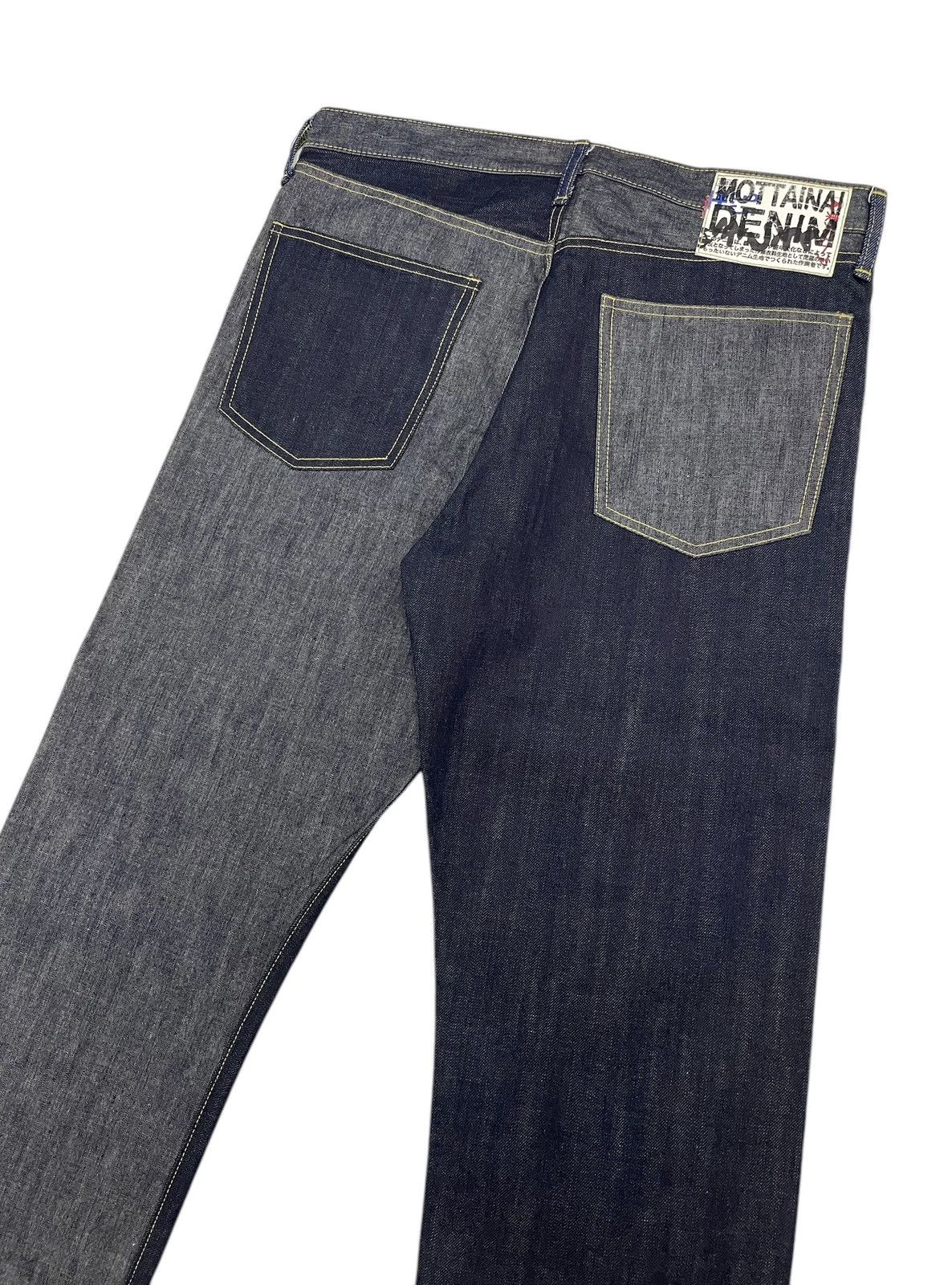 Kapital × Kapital Kountry Kapital Mottainai Denim Double Tones Jeans Size US 34 / EU 50 - 6 Thumbnail