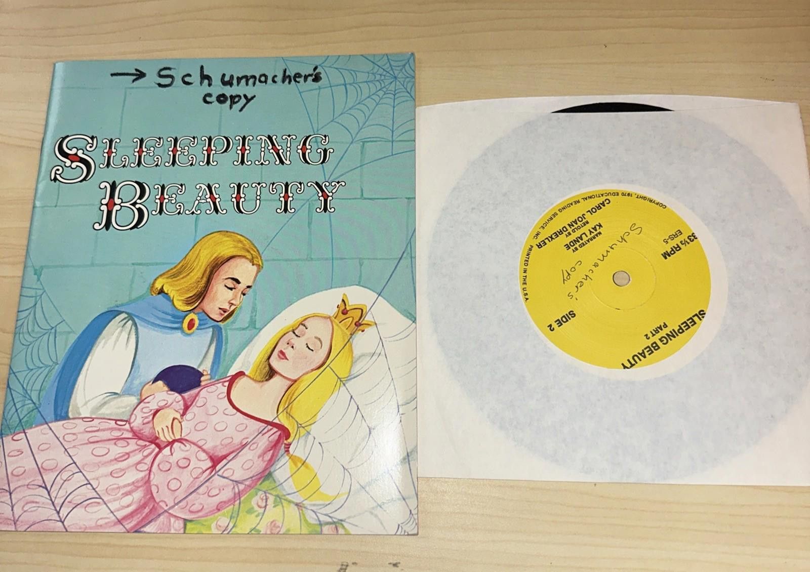 Other Sleeping Beauty Educational Reading Service Book & 45 RPM Size ONE SIZE - 1 Thumbnail