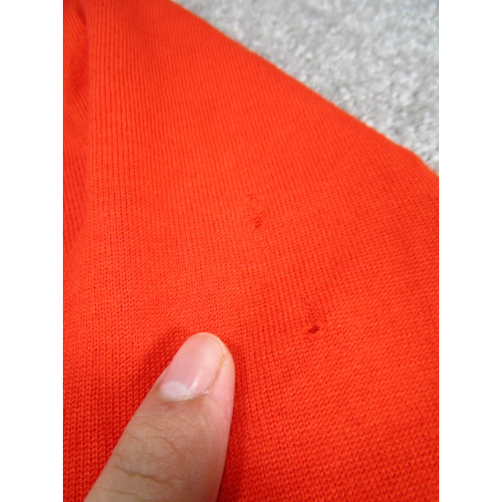 J.Crew J.Crew Womens 2X Extra Large Orange Merino Wool Sweater Size XXS / US 00 / IT 34 - 3 Thumbnail