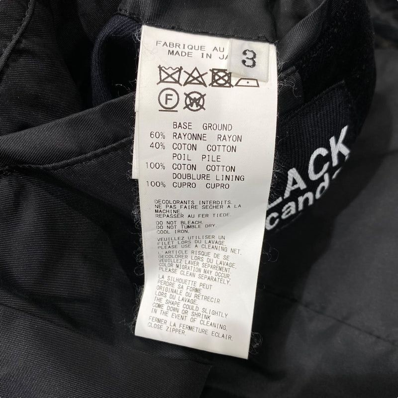 Yohji Yamamoto BLACK Scandal Yohji Yamamoto 19AW zip design jacket