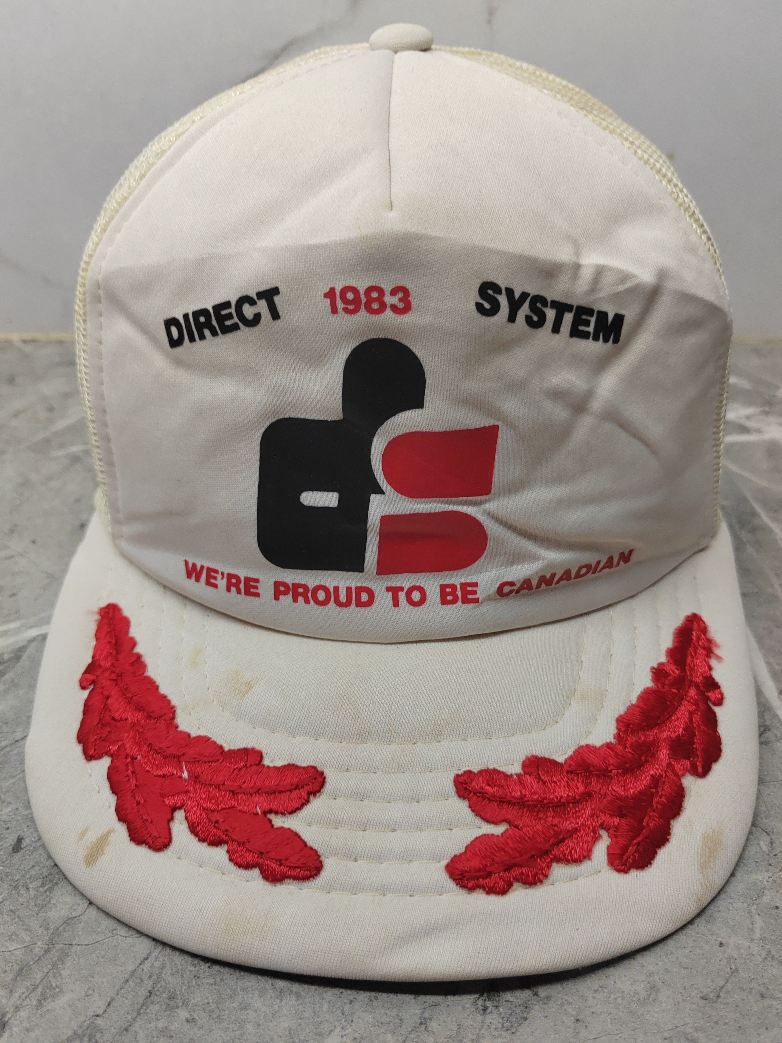 Vintage Vintage Direct System 1983 Trucker Cap Hat Size ONE SIZE - 2 Thumbnail