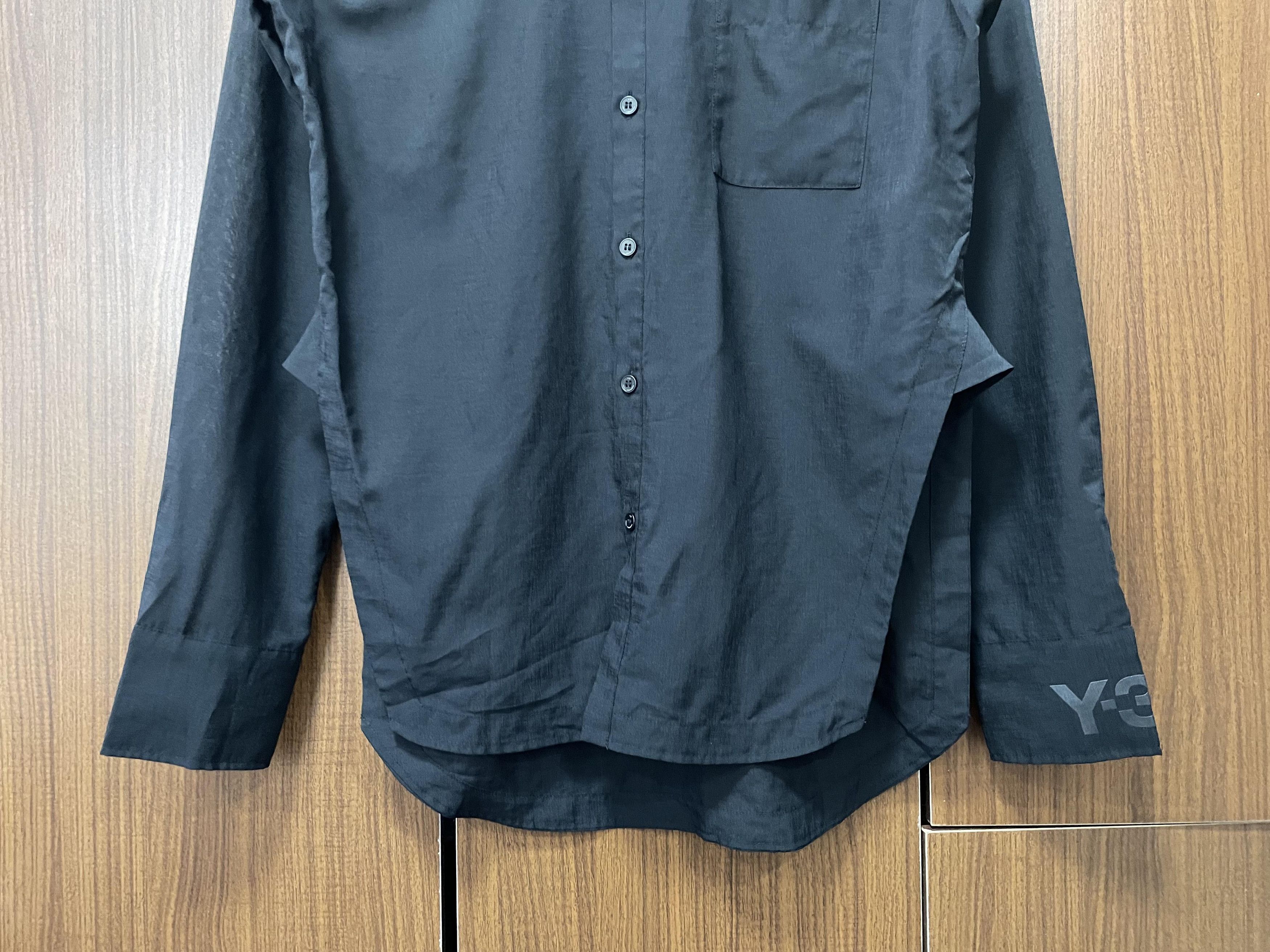 Adidas Y-3 See Through Button Up Long sleeve Size US S / EU 44-46 / 1 - 3 Thumbnail
