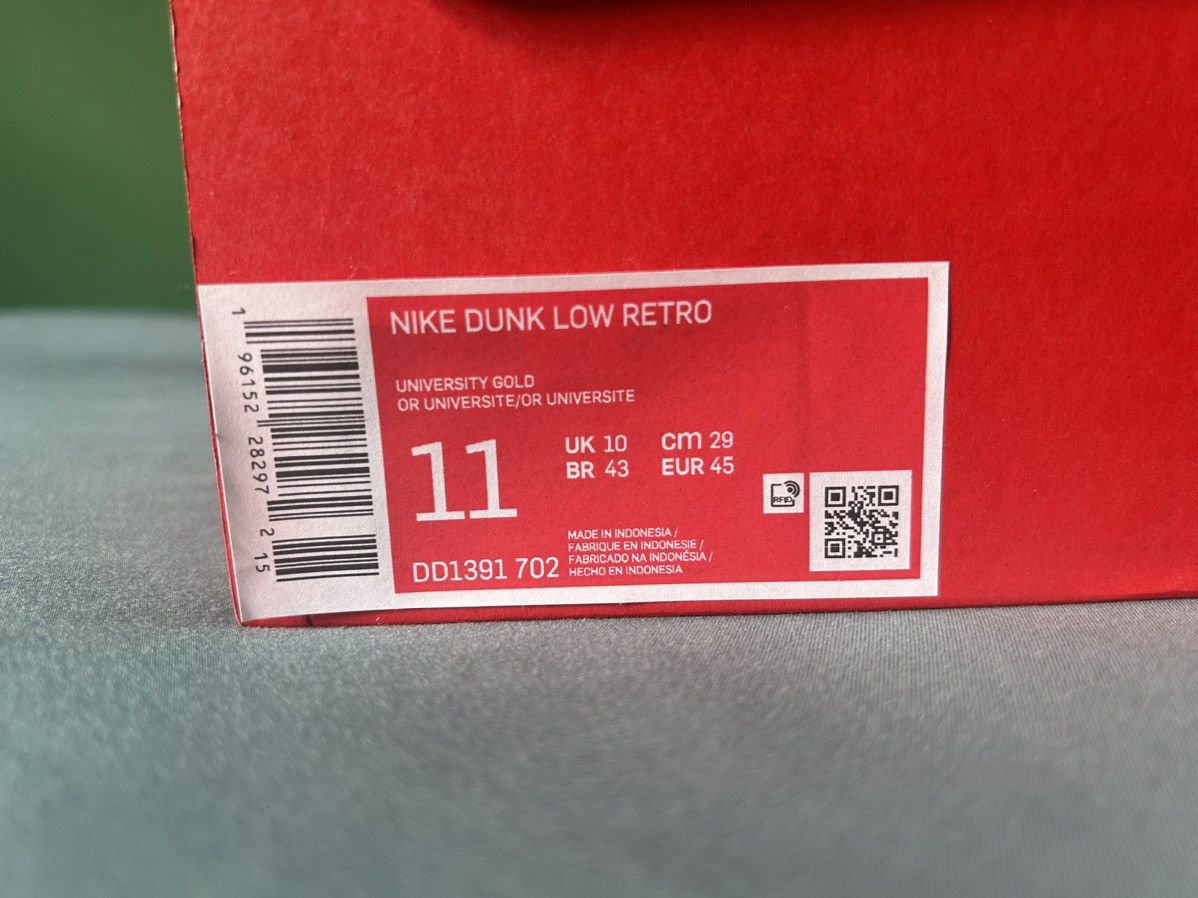 Nike Nike Dunk Low Arizona State 2022 Size US 11 / EU 44 - 6 Thumbnail