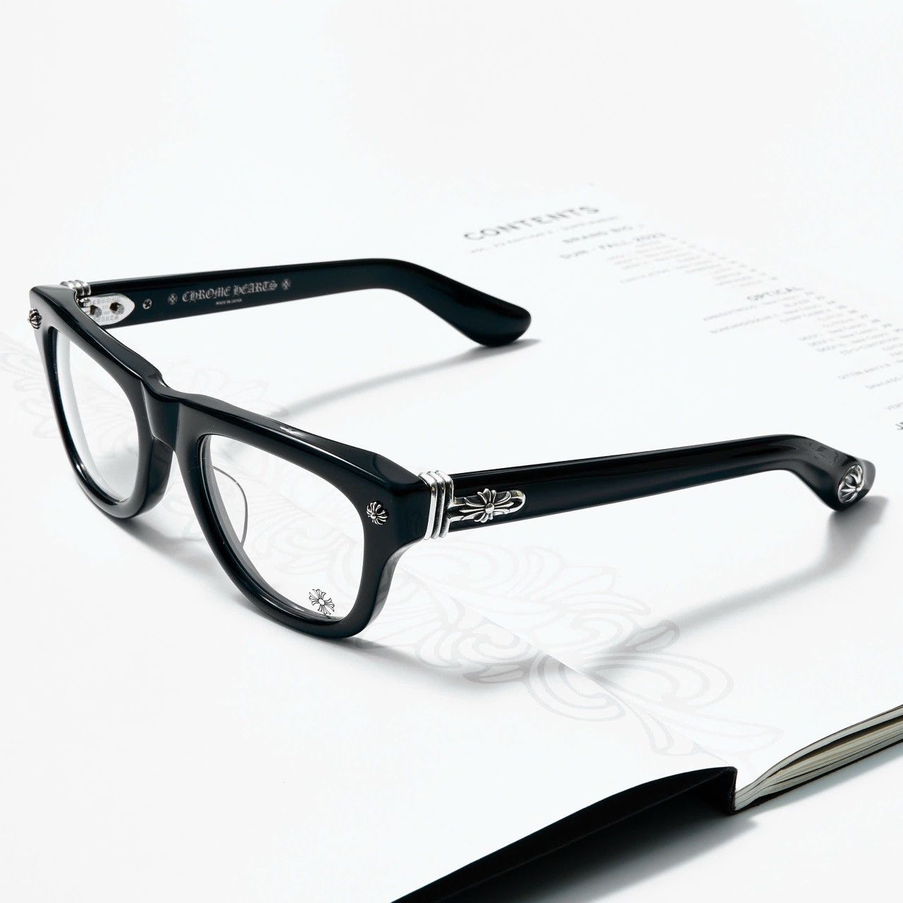 Chrome Hearts CHROME HEARTS TRITITSAGAIN BLACK GLASSES Size ONE SIZE - 2 Thumbnail