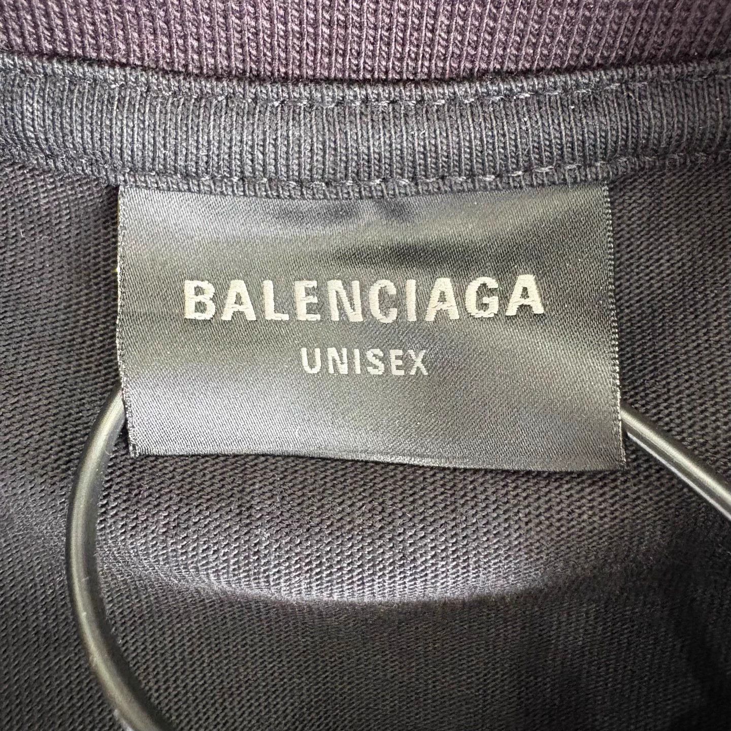 Balenciaga Balenciaga SS24 Double B Logo Print Black T-Shirt Size US M / EU 48-50 / 2 - 3 Thumbnail