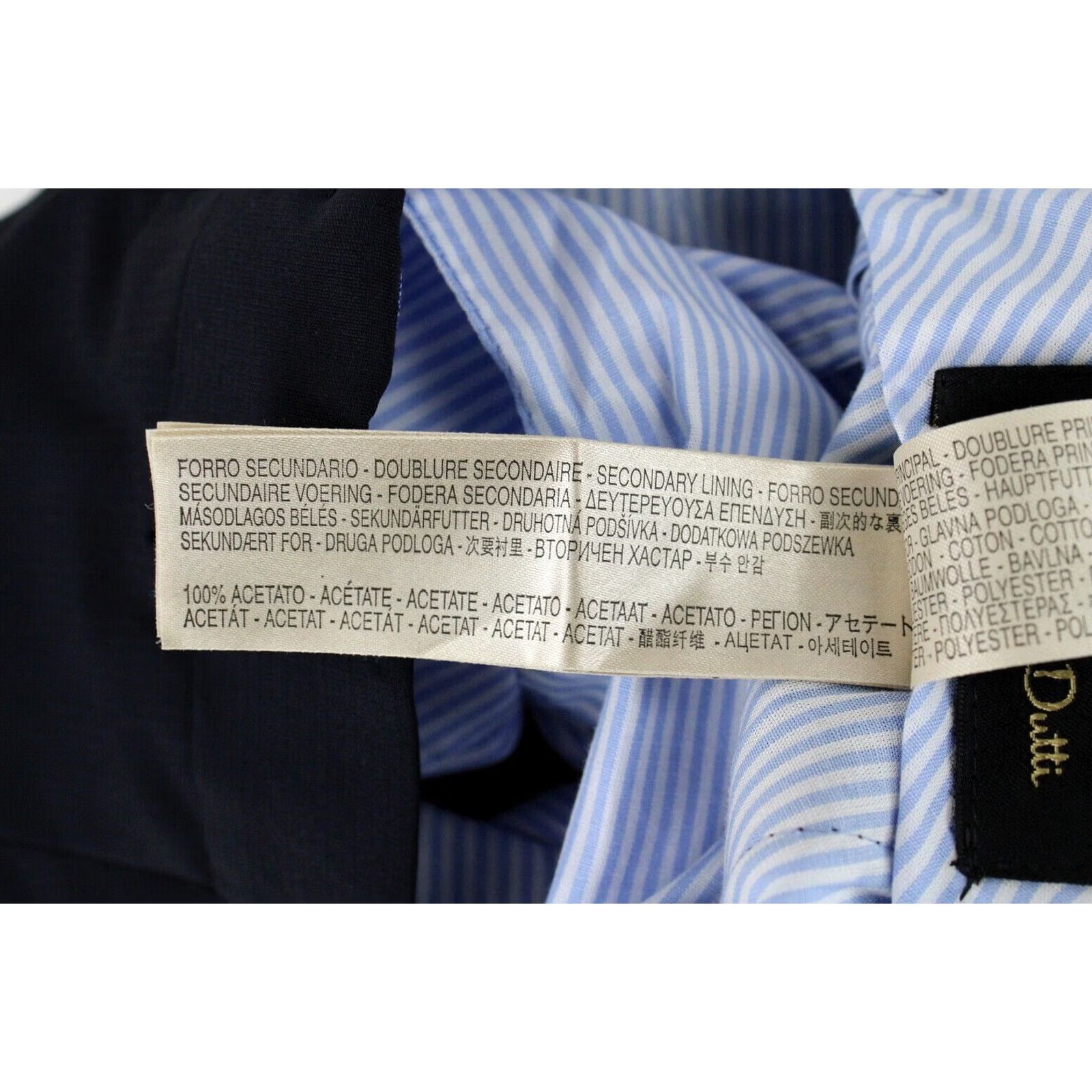 Massimo Dutti Massimo Dutti Wool Trousers Men EU 38 Zip Fly Pockets Classic Super 120's Blue Wool Trousers Mens EU38 Zip Fly Front Pockets All Seasons Size US 38 / EU 54 - 5 Thumbnail