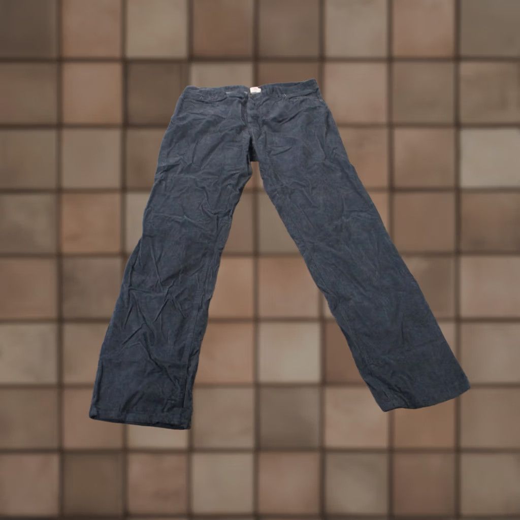 Faherty Faherty Pants Mens 38 Gray Chino Corduroy Stretch Preppy Golf Straight Business Size US 38 / EU 54 - 1 Thumbnail