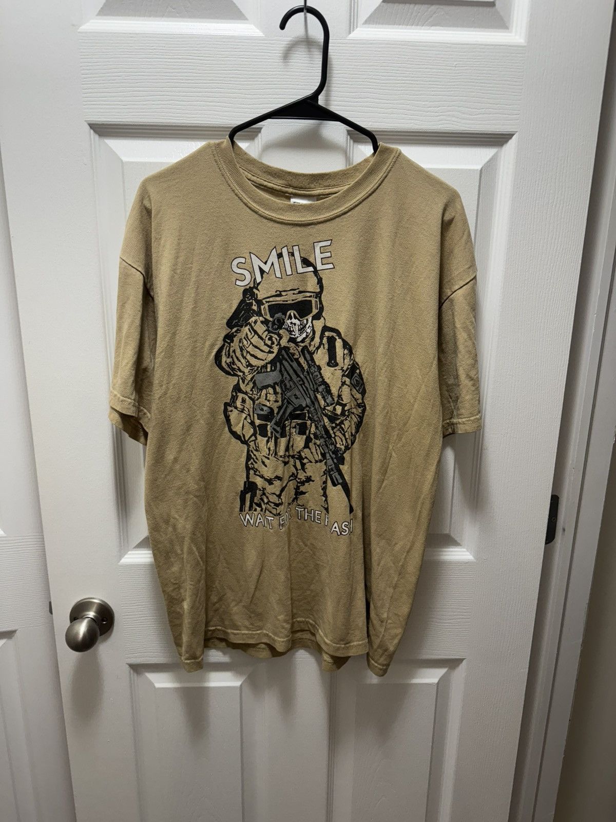 Gildan Gildan Smile Wait for the Flash Military Gun Shooting Size US L / EU 52-54 / 3 - 1 Thumbnail
