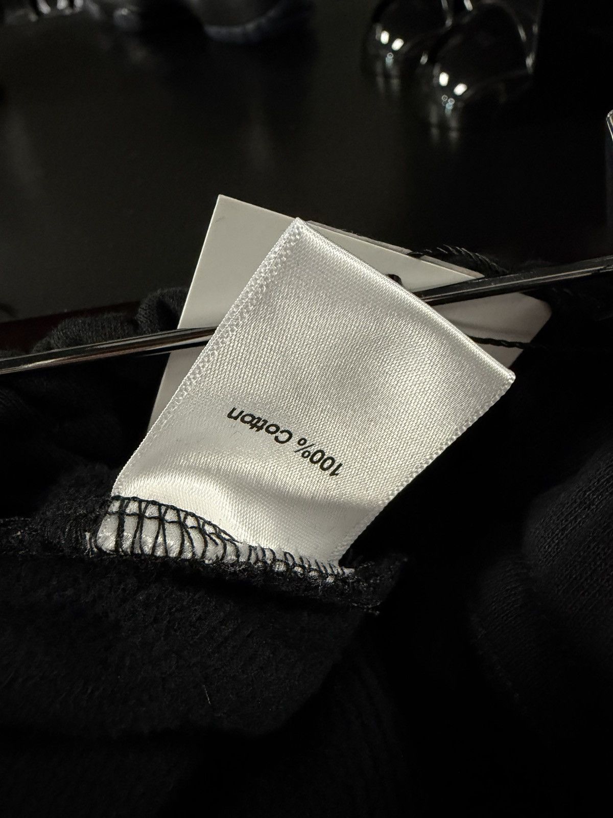 HMDD Happy Memories Don't Die HMDD Scrunch Patch Sweatpants Black Size US 43 - 5 Thumbnail