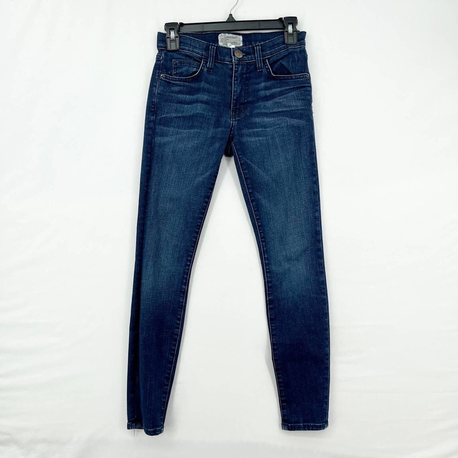 Current/Elliot Current/Elliott The High Waist Stilletto Skinny Jeans 24/0 Size 24" / US 00 / IT 34 - 1 Thumbnail