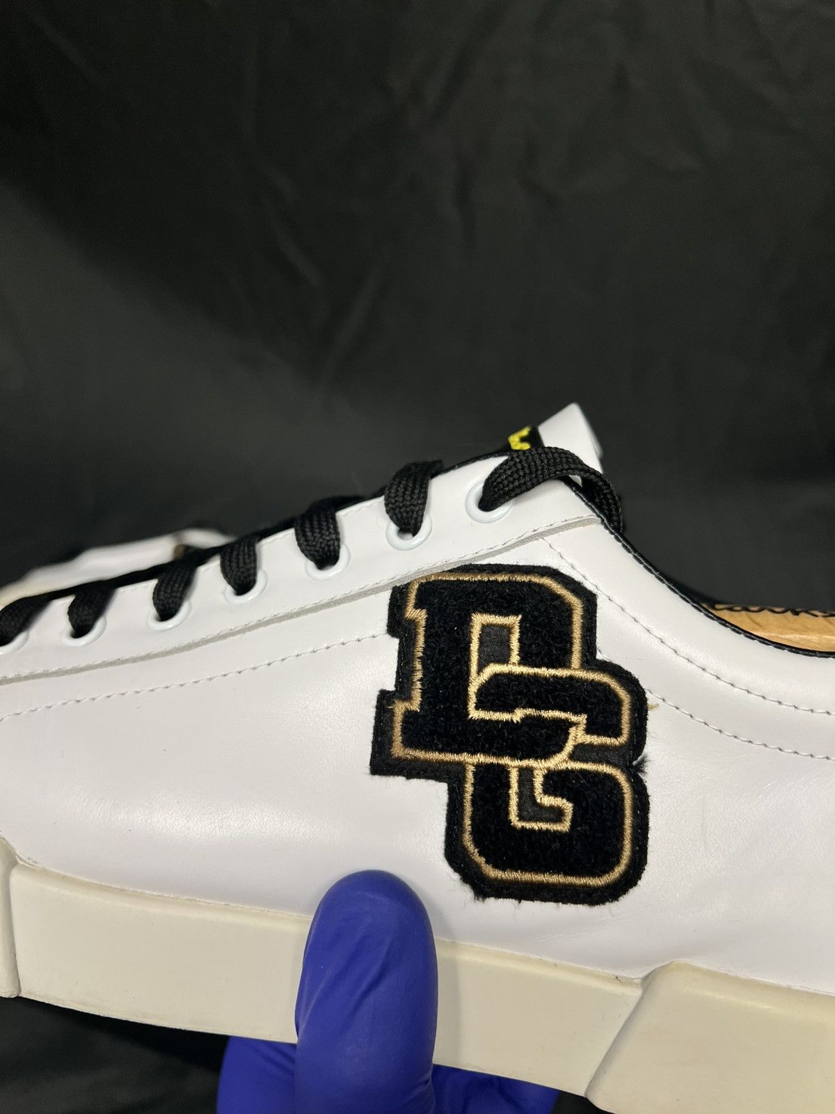 Dolce & Gabbana Dolce & Gabbana sneakers white low top old money Size US 9.5 / EU 42-43 - 11 Thumbnail