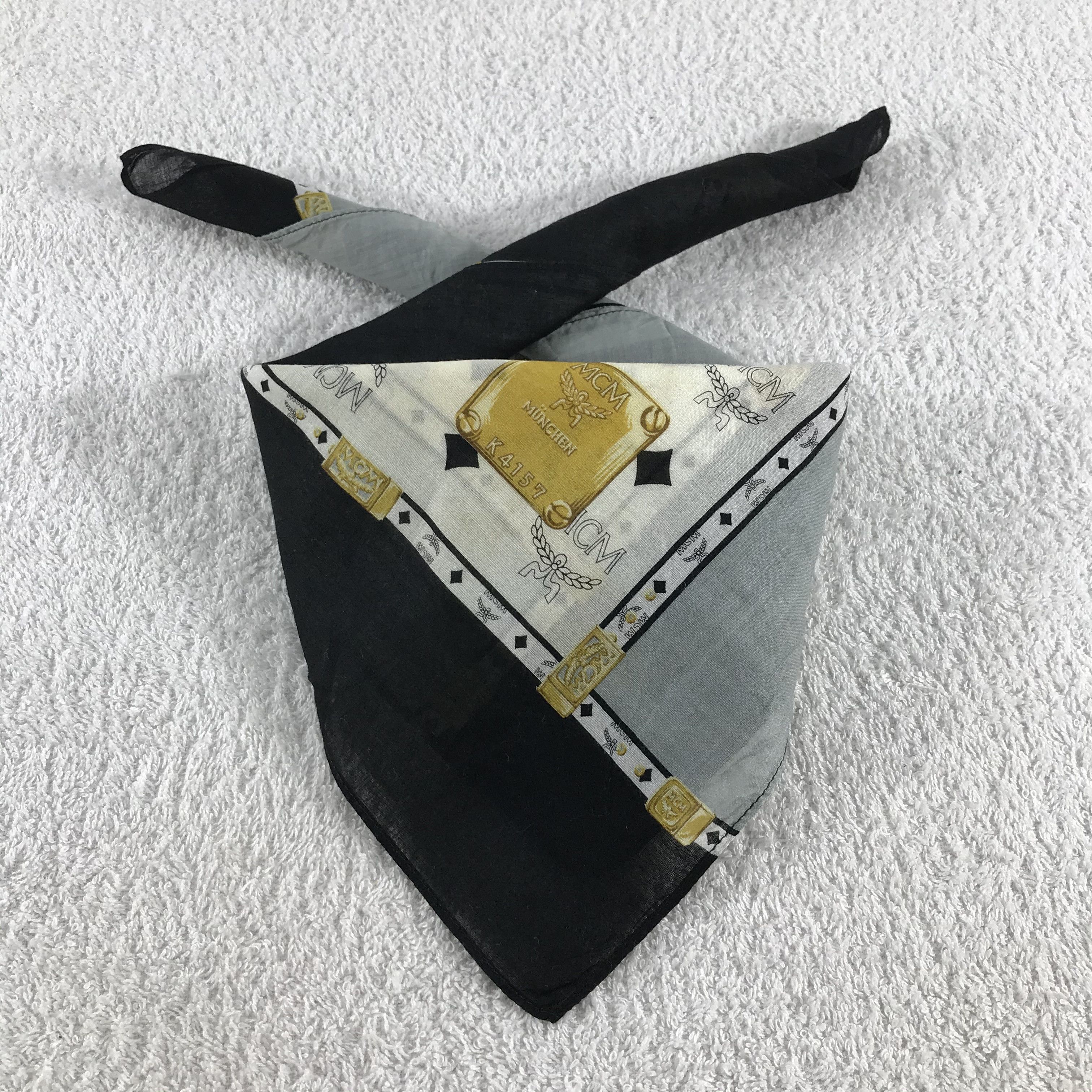 MCM × Vintage MCM Neckerchief / Bandana / Handkerchief Size ONE SIZE - 1 Thumbnail