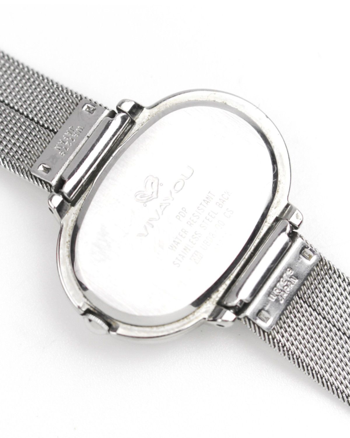 Hysteric Glamour 1990S ORIENT VIVAYOU BLACK OVAL SPACE AGE MESH STRAP WATCH Size ONE SIZE - 6 Thumbnail
