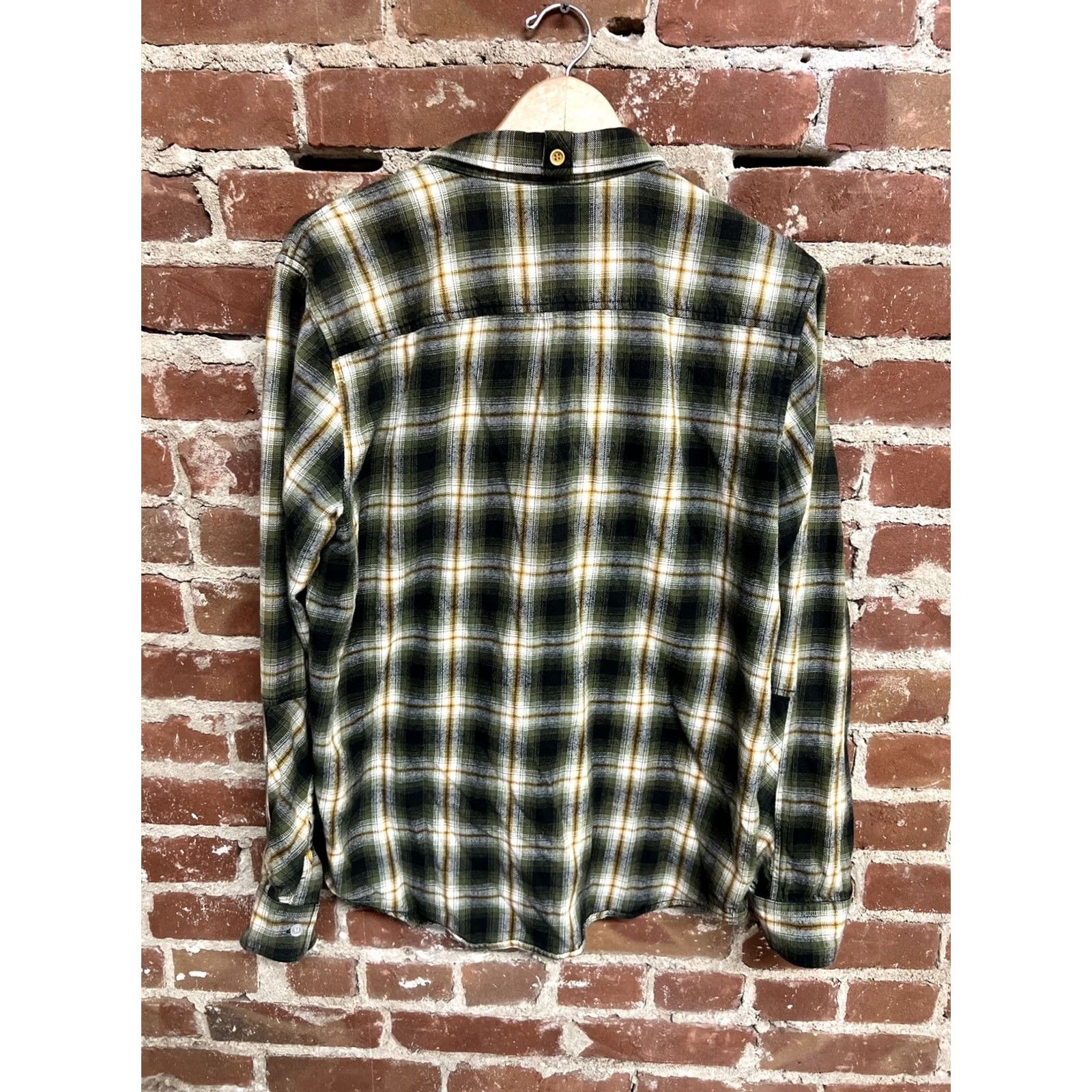 Vintage LRG Mens Green Plaid Long Sleeve Button-Up Flannel Size L Size US L / EU 52-54 / 3 - 2 Thumbnail