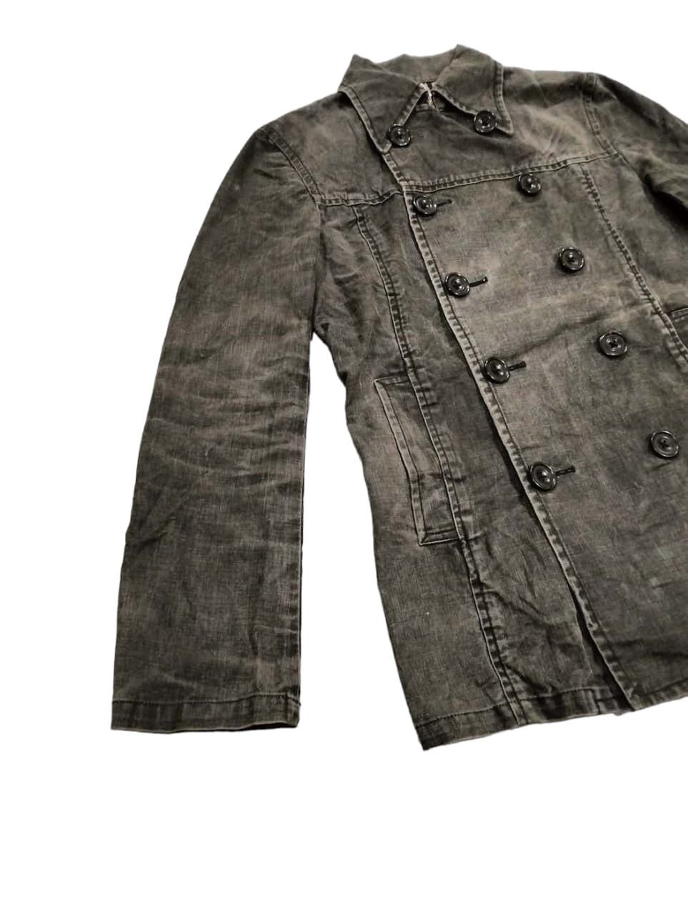 The Difference The Difference Rupert Double Breasted Denim Jacket StoneWash Size US M / EU 48-50 / 2 - 4 Thumbnail