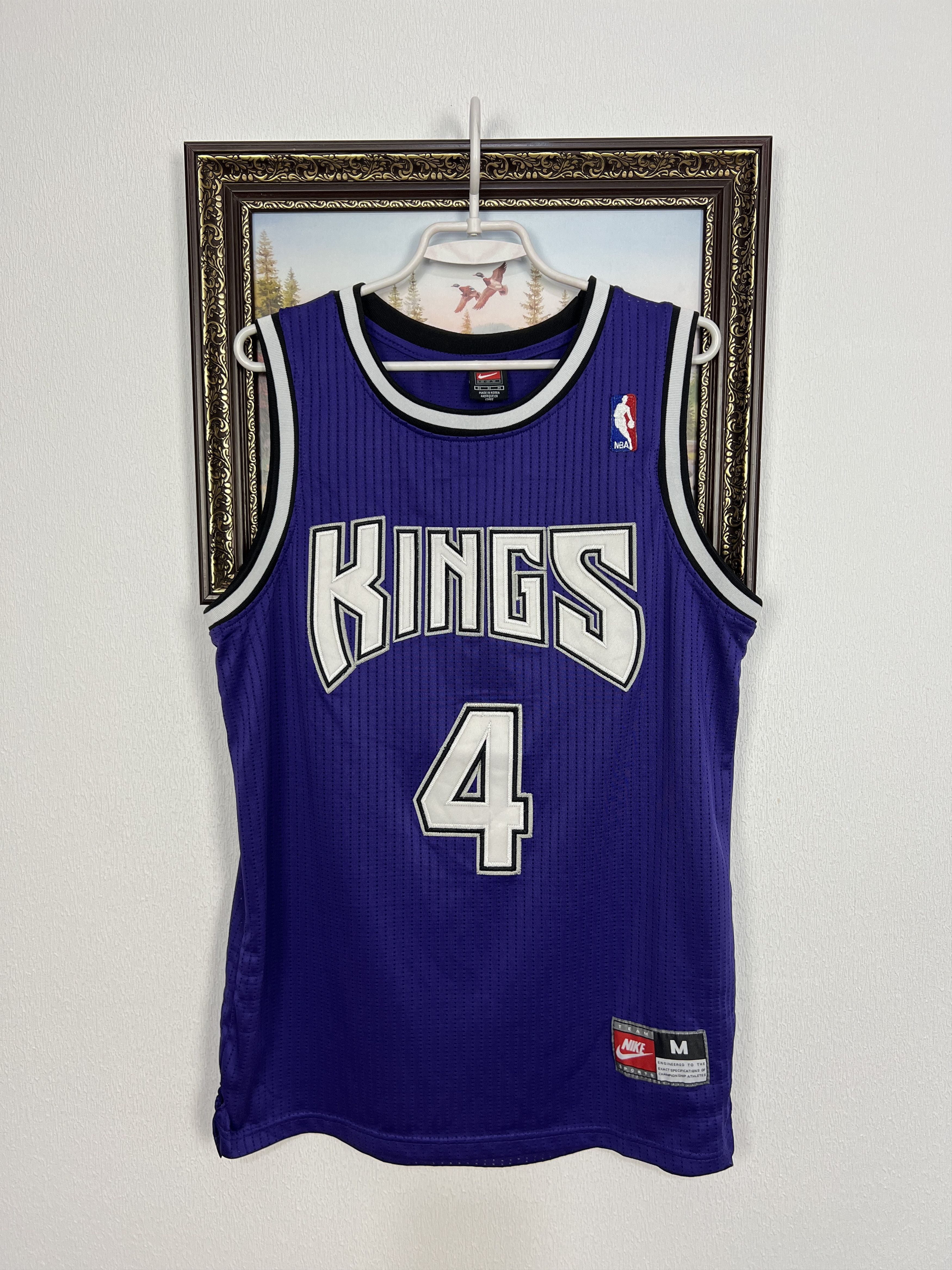 Nike Vintage Nike Sacramento Kings Webber Jersey NBA Mens Shirt Size US M / EU 48-50 / 2 - 1 Thumbnail