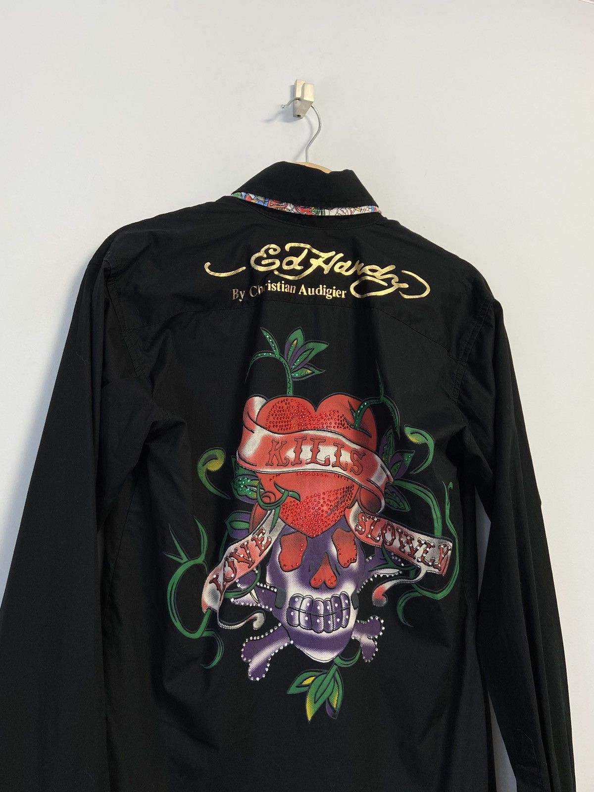 Ed Hardy Ed hardy Vintage Button Up Y2K style hype Size US M / EU 48-50 / 2 - 13 Thumbnail