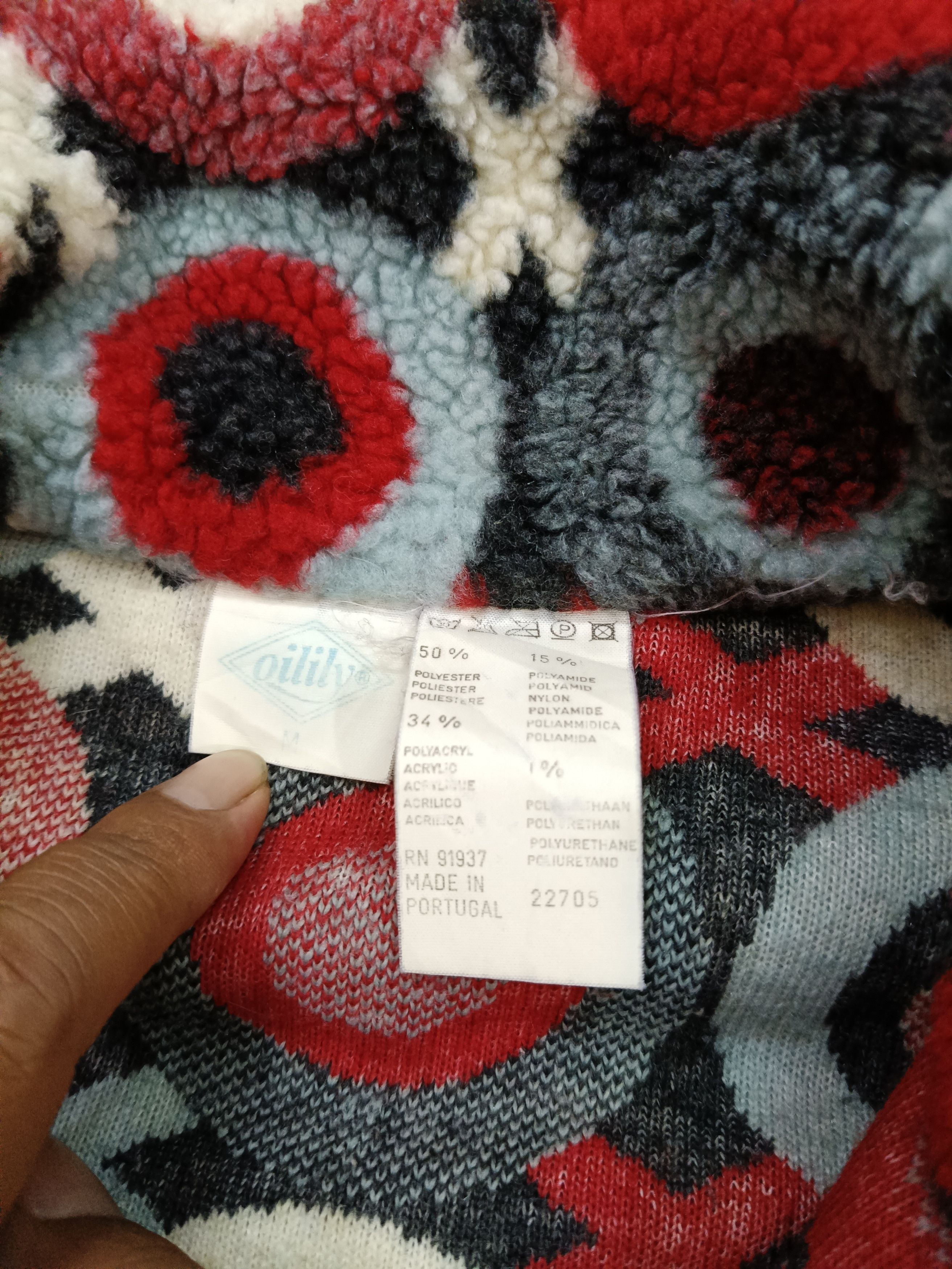 Oilily × Vintage Oilily Snow Star Fleece Size US M / EU 48-50 / 2 - 7 Thumbnail