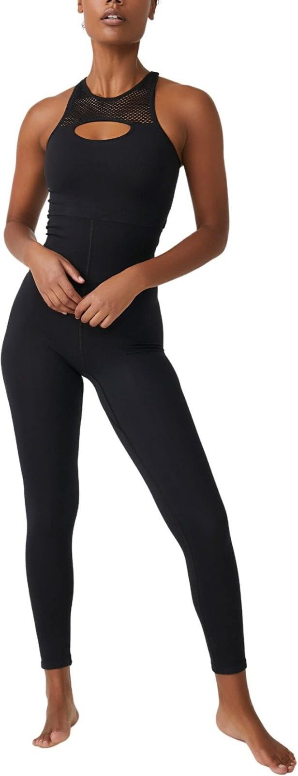 Free People Free People One Piece Free Style Jumpsuit Black ( XS/S ) Size 27" / US 4 / IT 40 - 1 Thumbnail