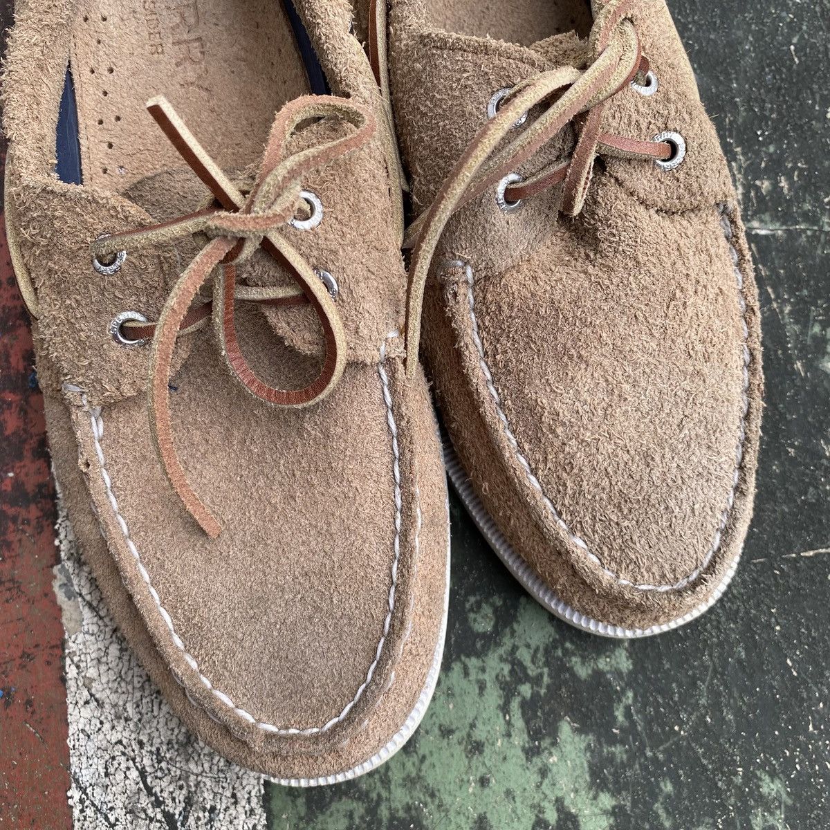 Sperry Sperry suede unlined boat shoes Size US 10.5 / EU 43-44 - 3 Thumbnail