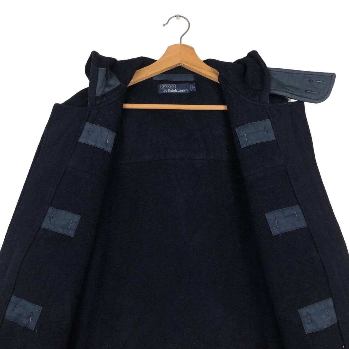 Polo Ralph Lauren × RRL Ralph Lauren 🔥VINTAGE LONG DUFFLE JACKET WOOL POLO RALPH LAUREN USA Size US S / EU 44-46 / 1 - 14 Thumbnail