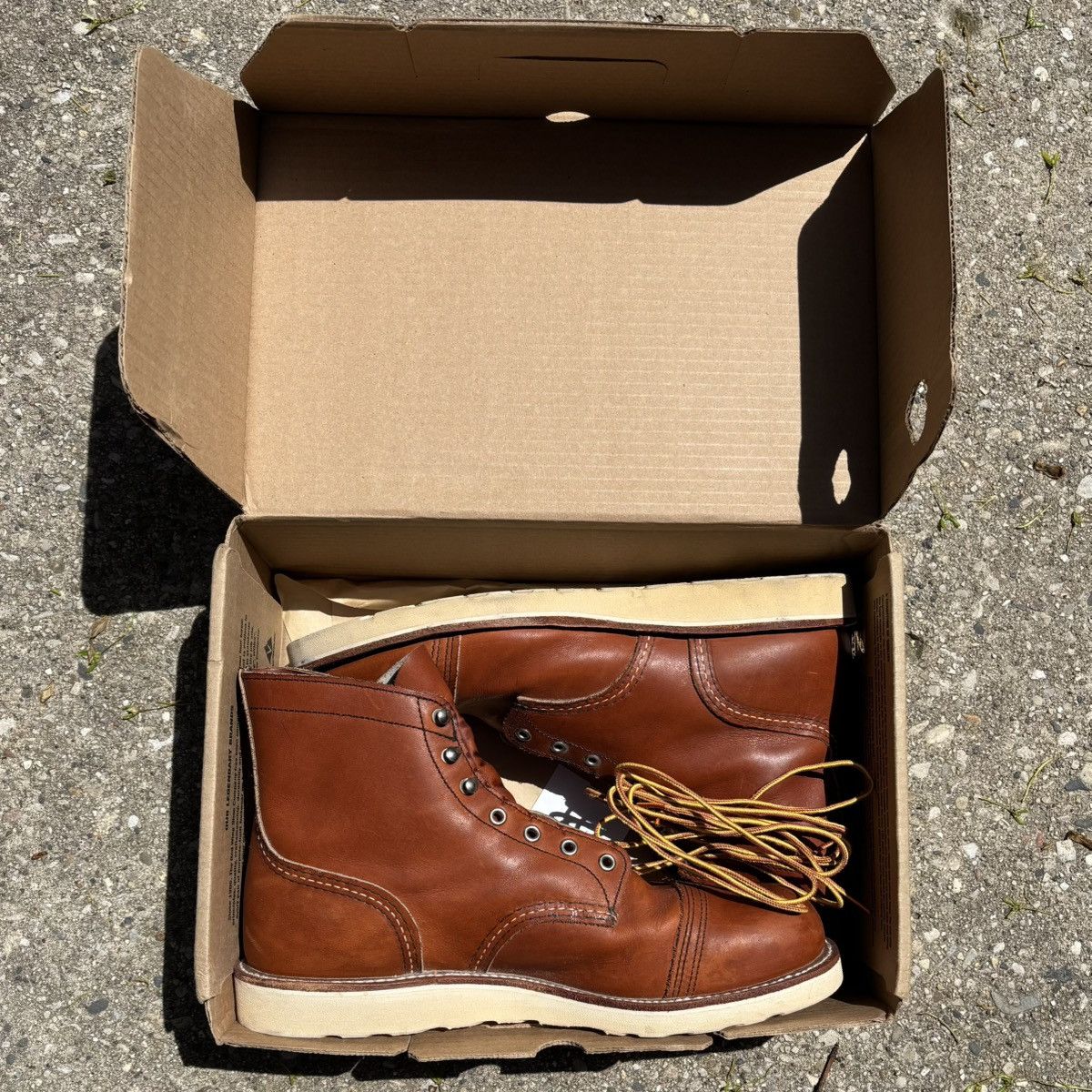 Red Wing Red Wing Iron Ranger Traction Tread (Oro) Size US 11 / EU 44 - 3 Thumbnail