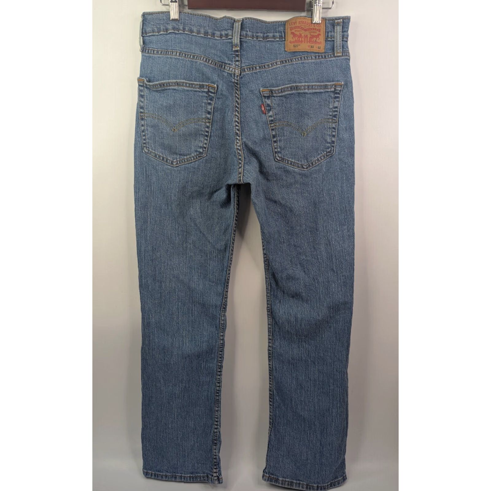Levi's Levi's 527 Jeans Men’s 32x32 Blue Denim Slim Bootcut Western Cowboy Work Wear Jeans Bathrobe? Size US 32 / EU 48 - 2 Thumbnail