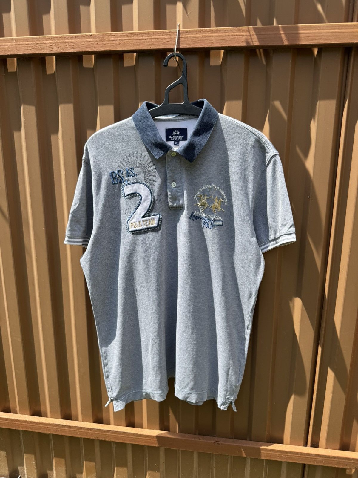 Vintage Vintage La Martina Ralph Lauren Style Polo shirt Size US S / EU 44-46 / 1 - 1 Thumbnail