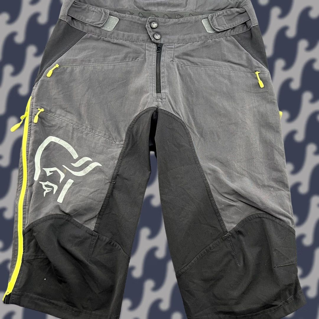 Vintage Norrona Fjora Flex1 Shorts Mens Small Outdoor Hiking Stretch Gray Size US 29 - 1 Thumbnail