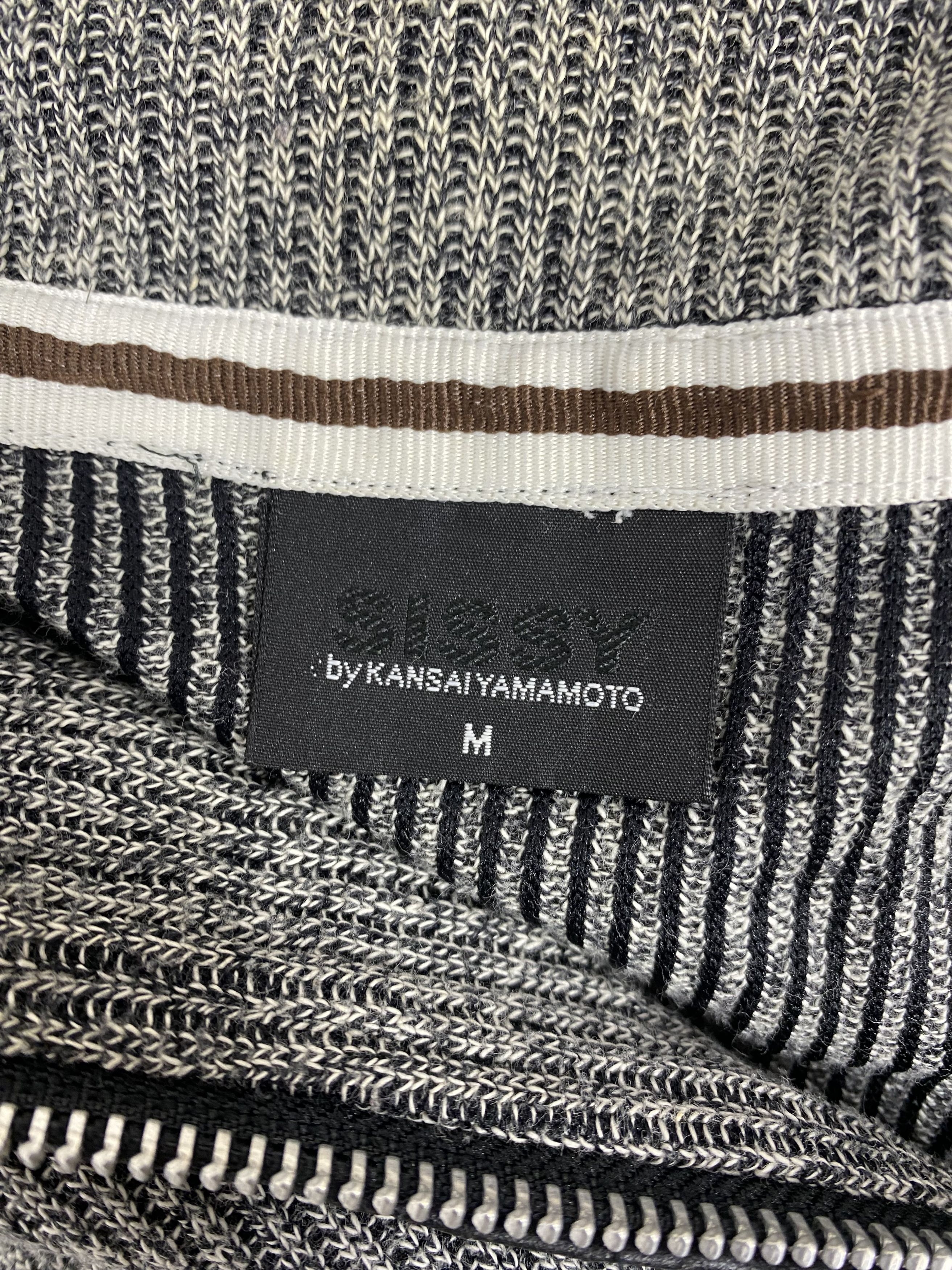 Kansai Yamamoto × Vintage Vintage Sissy Kansai Yamamoto Half Zipper Sweatshirts Size US M / EU 48-50 / 2 - 8 Thumbnail