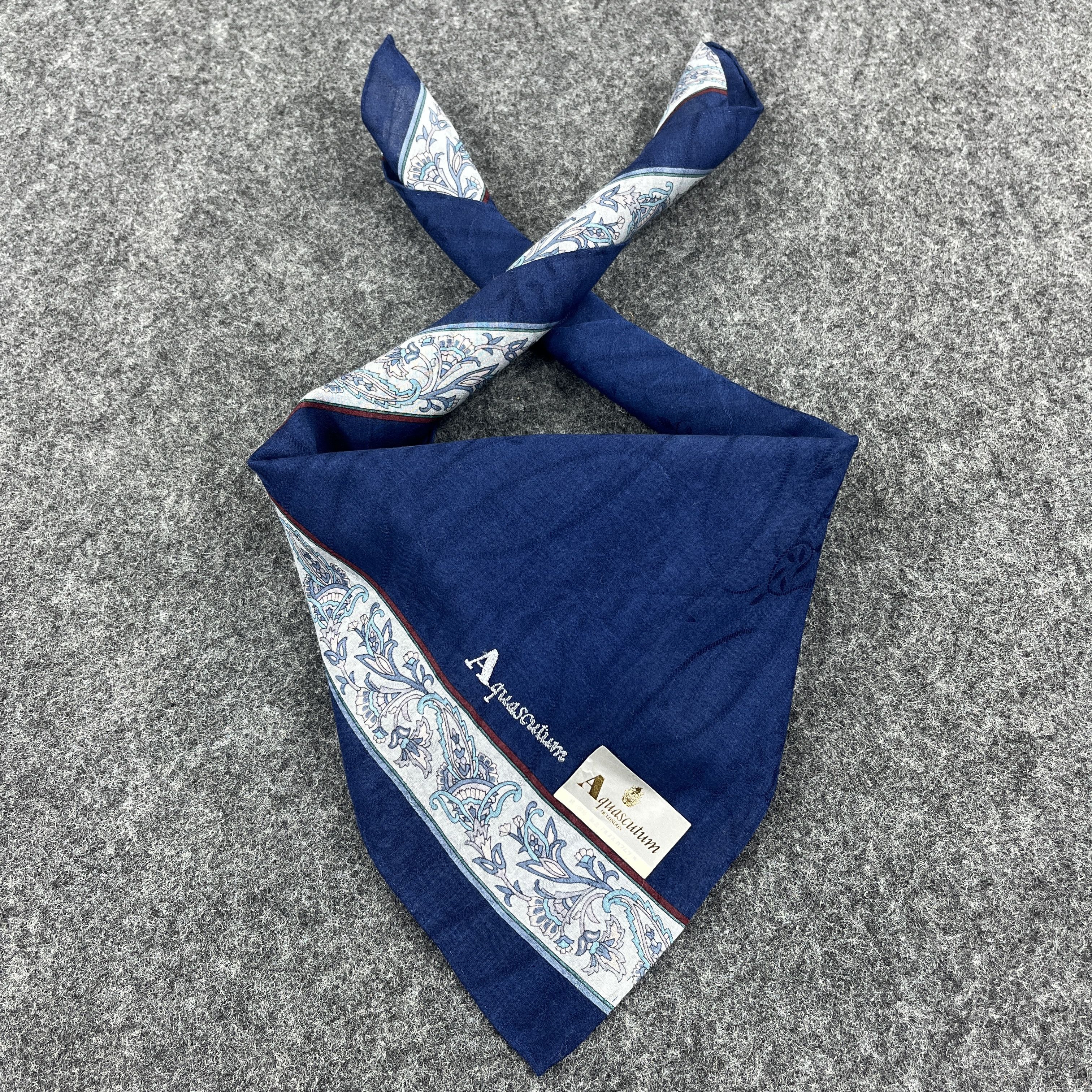 Aquascutum Aquascutum Handkerchief / Bandana / Neckerchief B191 Size ONE SIZE - 1 Thumbnail