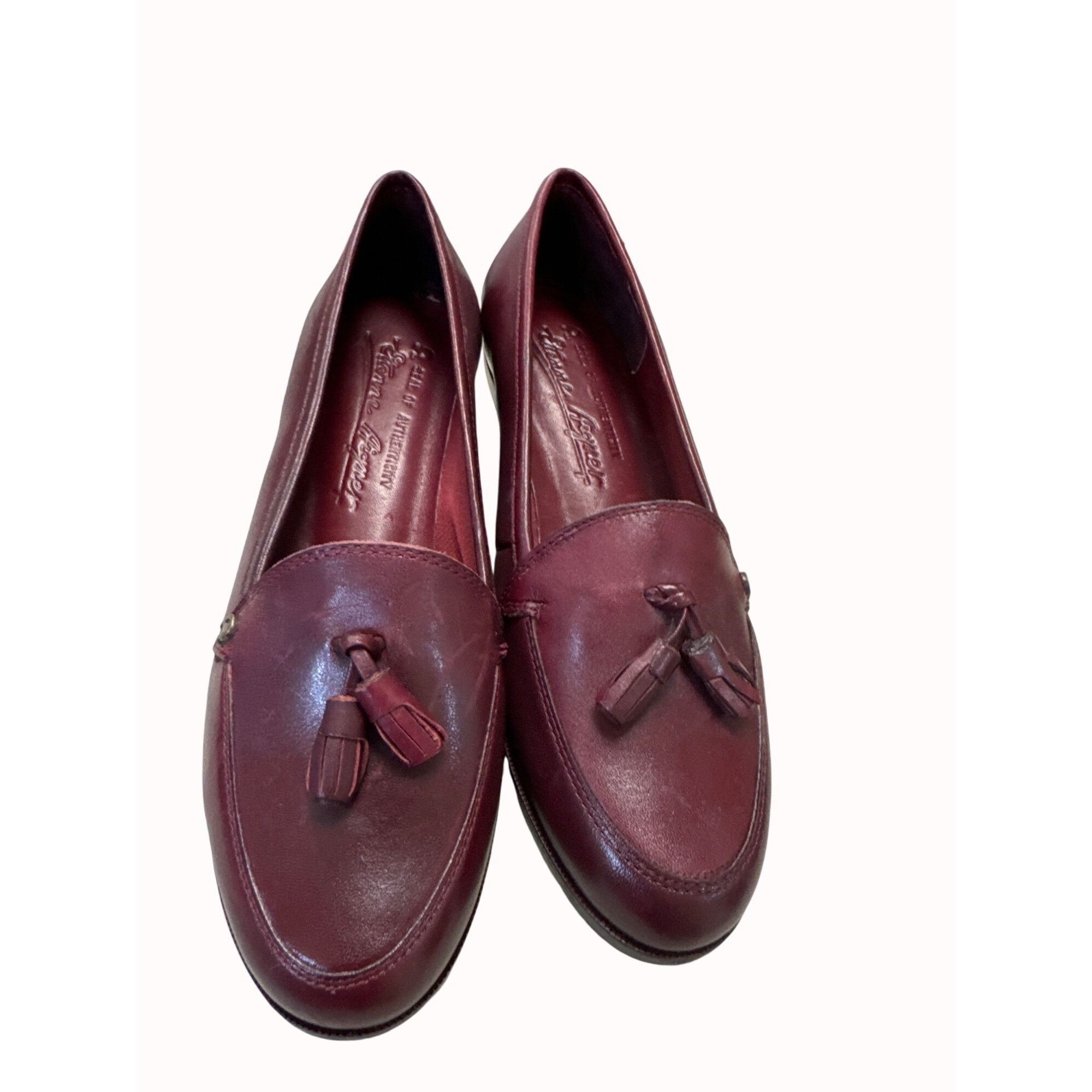 Etienne Aigner Etienne Aigner women’s red wine penny loafer shoes size 5.5M Size US 5.5 / IT 35.5 - 1 Thumbnail