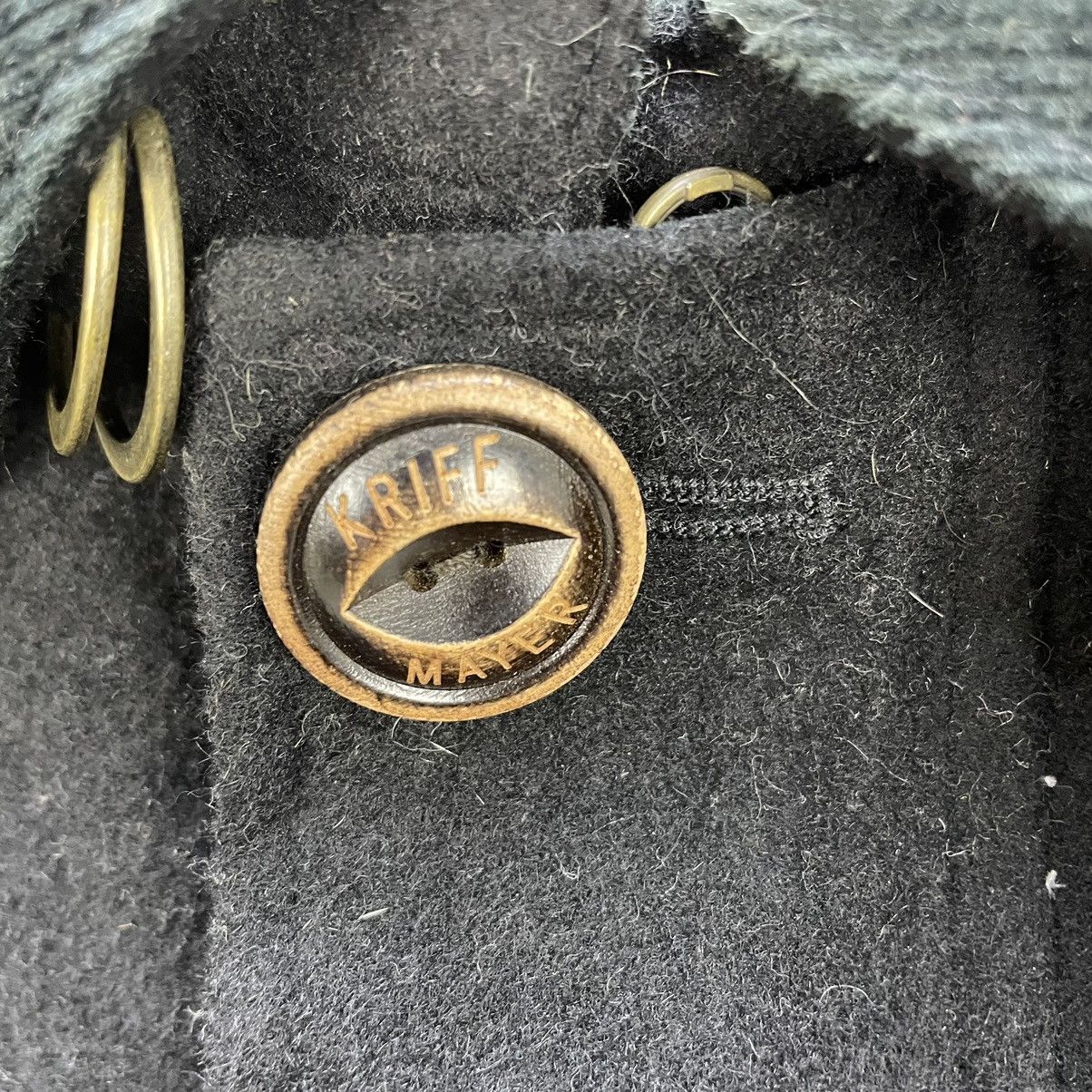 Japanese Brand 📣Kriff Mayer Fabric From Japan Wool Jacket Size US M / EU 48-50 / 2 - 4 Thumbnail