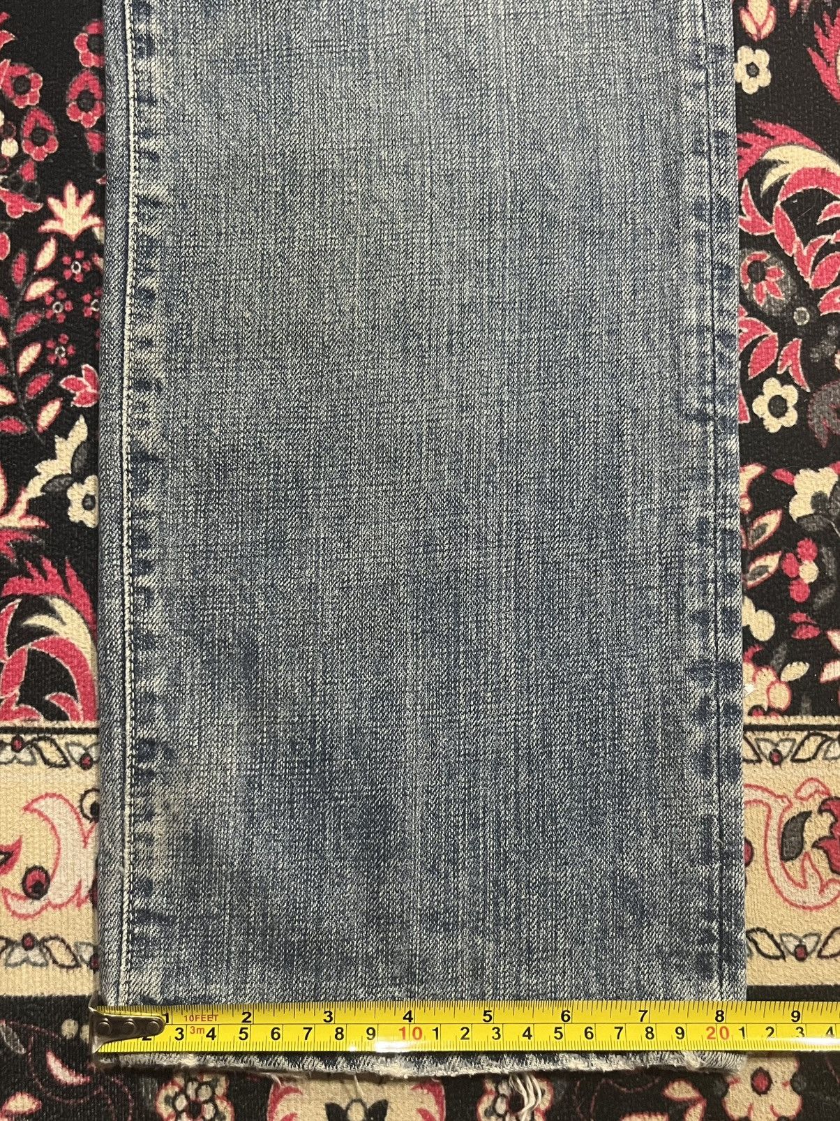 Spellbound ⚡️Distressed⚡️Vintage Japan Spellbound Whisker Blue Wash Jeans Size US 32 / EU 48 - 16 Thumbnail