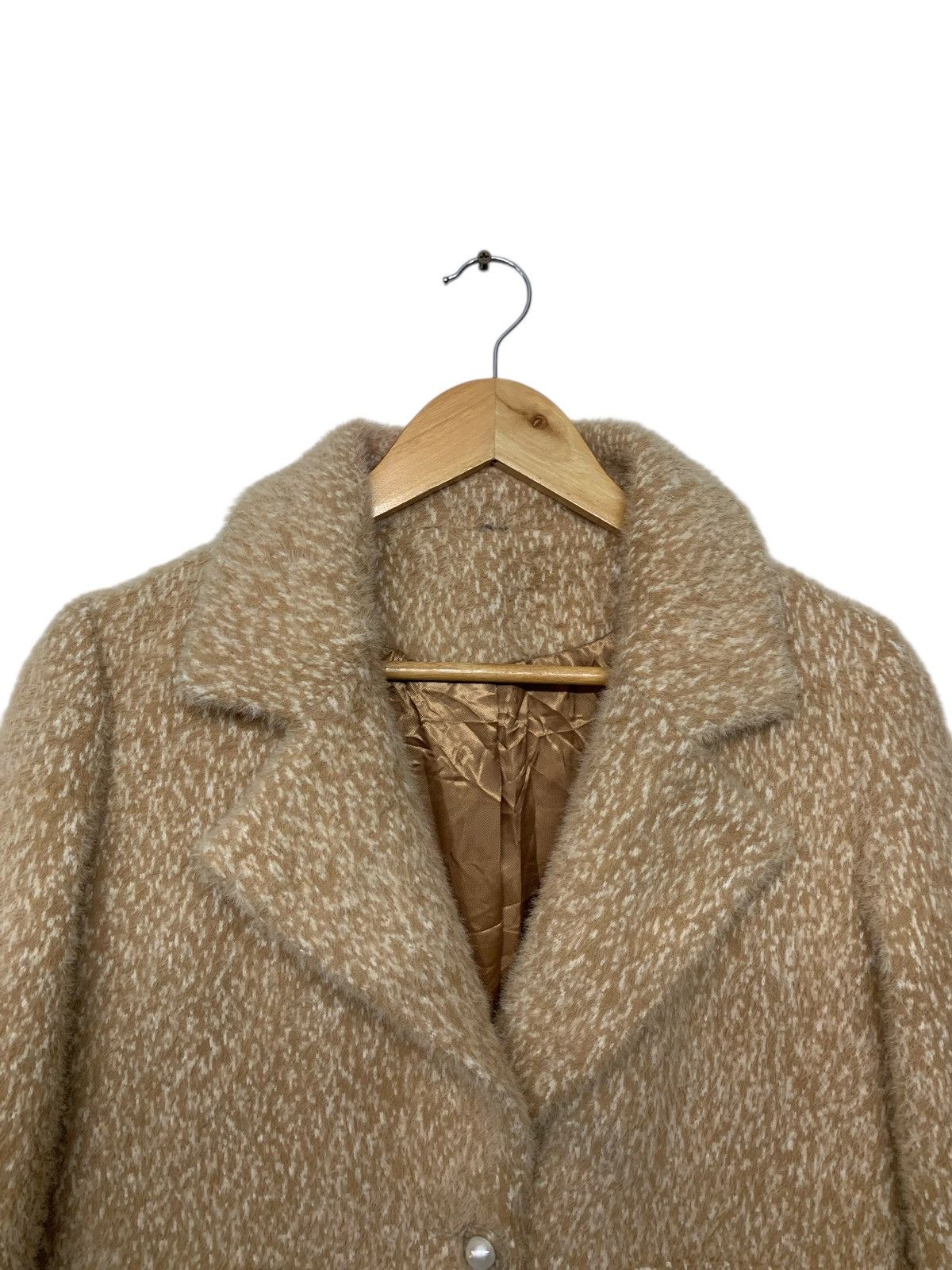 Beauty Beast × If Six Was Nine × Japanese Brand Rare Golden Mink Soft Faux Fur Long Jacket Button Down Size M / US 6-8 / IT 42-44 - 5 Thumbnail