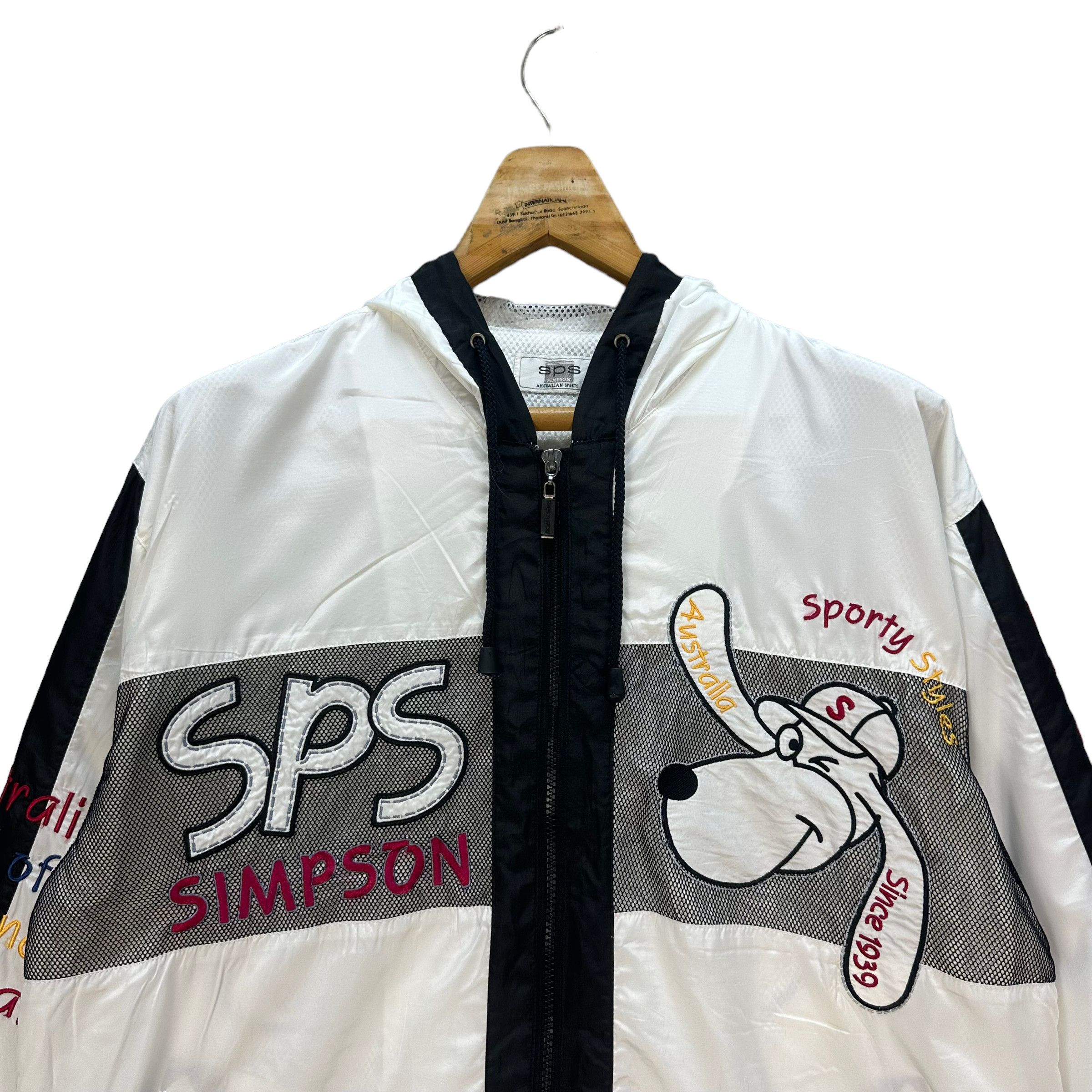 The Simpsons SIMPSON AUSTRALIAN SPORTS BIG LOGO JACKET #8194-211 Size US L / EU 52-54 / 3 - 4 Thumbnail