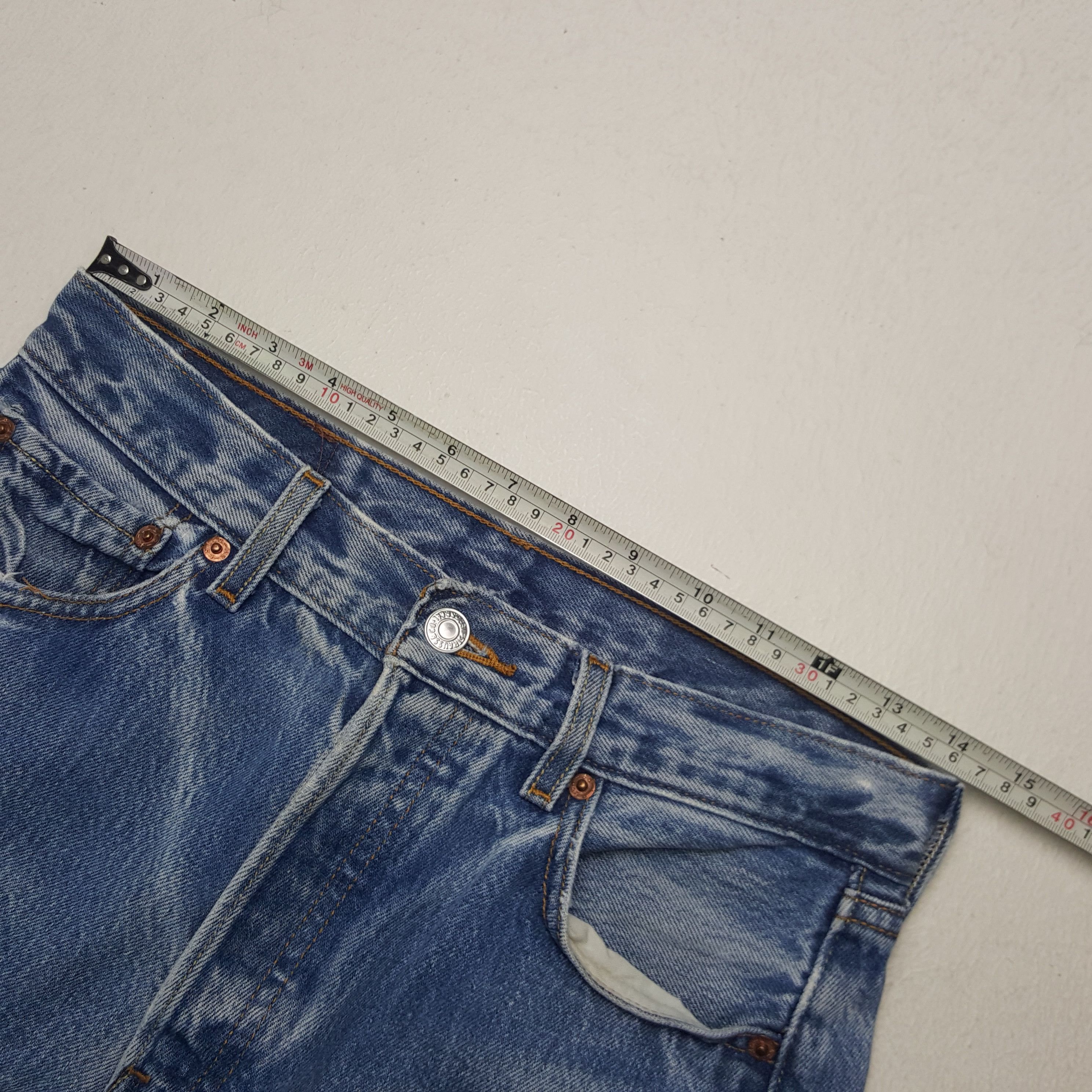 Levi's × Vintage Vintage Levi's 501 American Distressed Denim Jeans Size US 28 / EU 44 - 9 Thumbnail