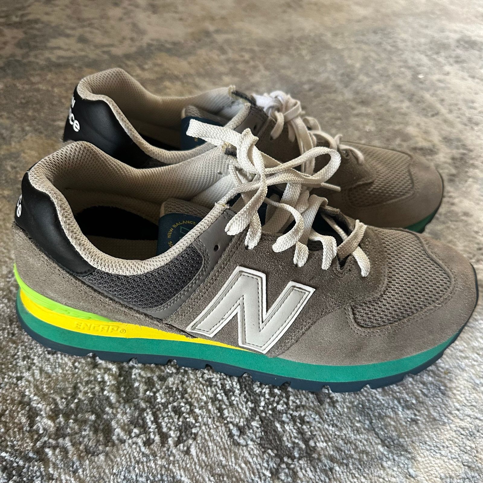New Balance New Balance Men's 574 Rugged Sneakers Marblehead Size 10.5 Size US 10.5 / EU 43-44 - 1 Thumbnail