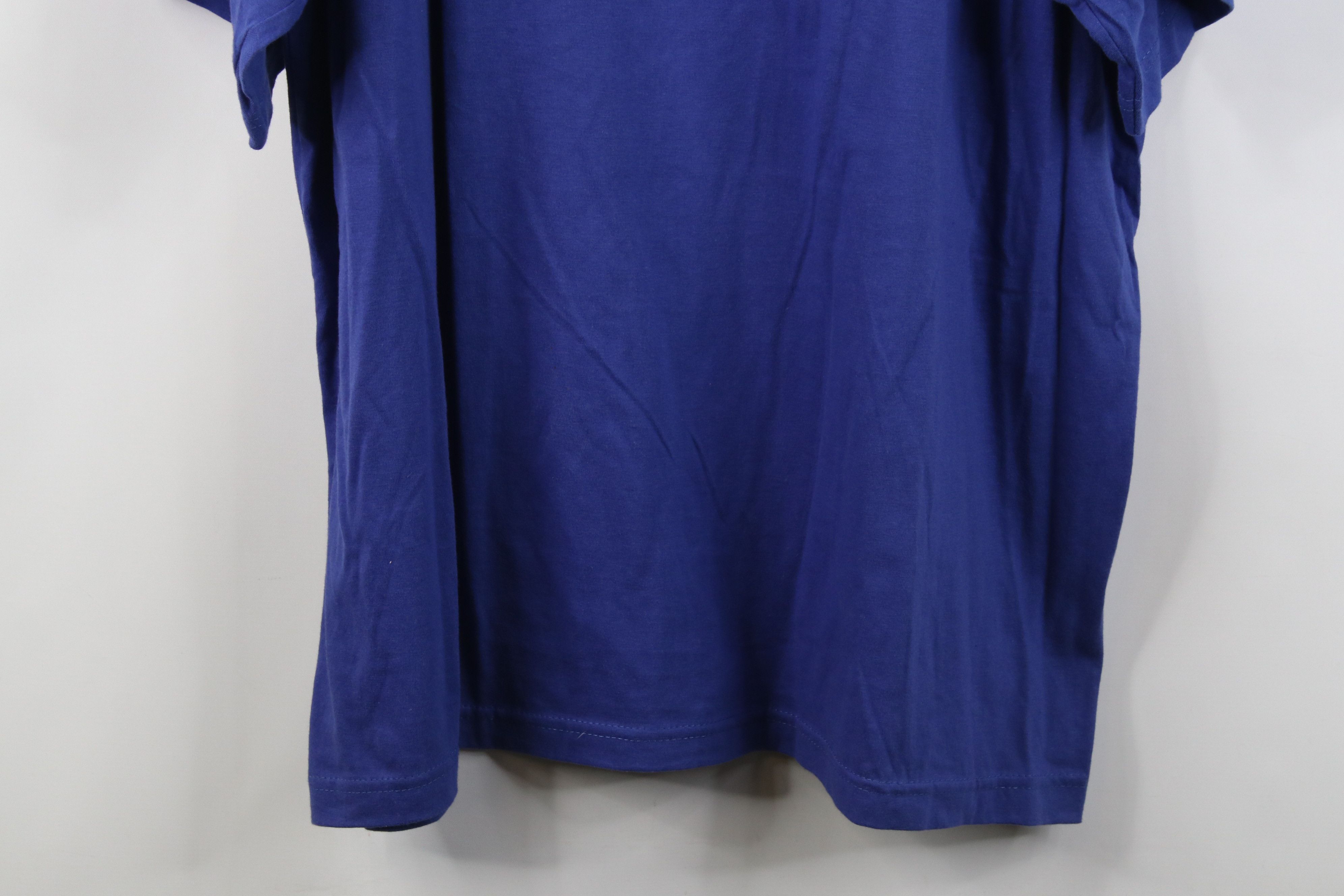 Vintage Deadstock Vintage 90s Streetwear Toronto Canada T-Shirt Blue Size US XL / EU 56 / 4 - 3 Thumbnail
