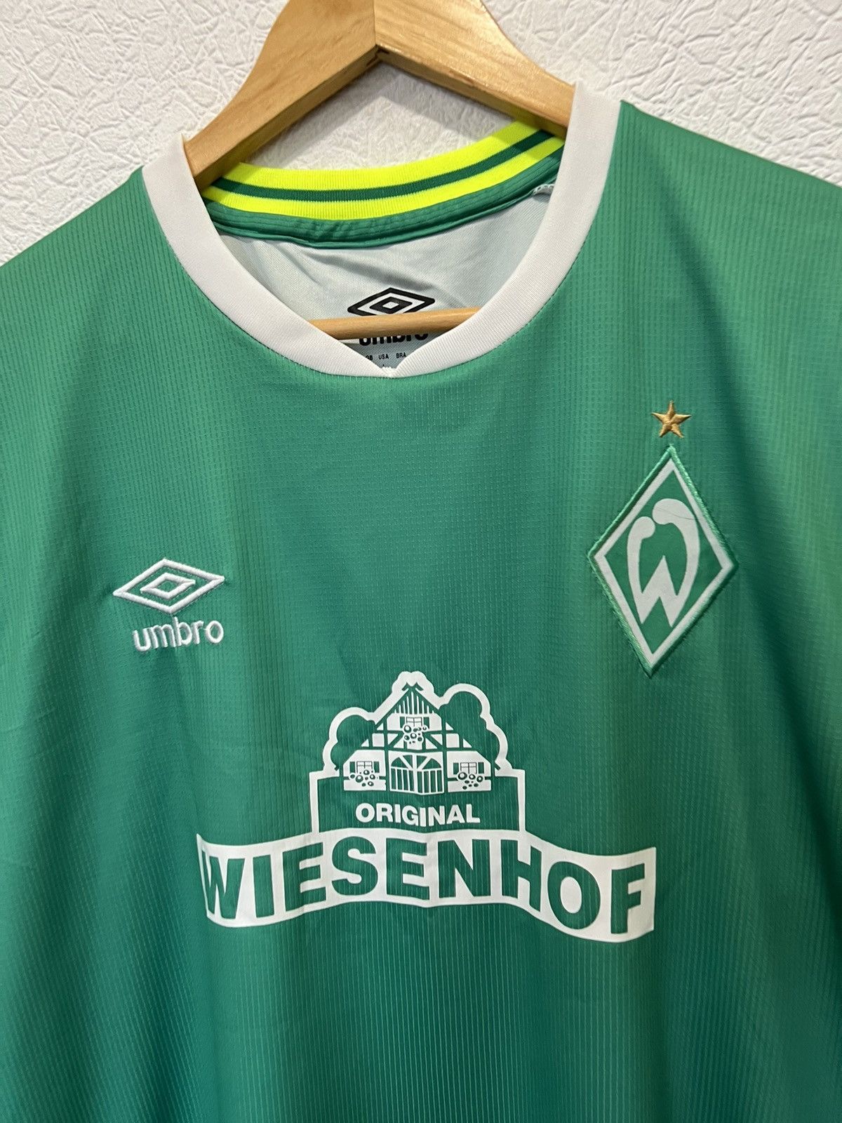 Umbro Umbro Werder Bremen 2019/2020 Home Kit Soccer Jersey Size US L / EU 52-54 / 3 - 2 Thumbnail