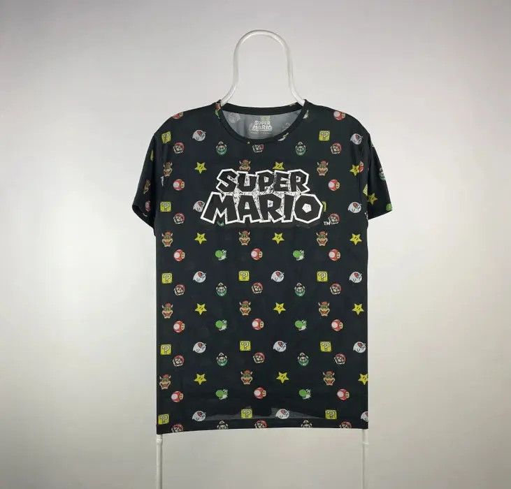 Anime Super Mario Nintendo T-shirt multi logo size Large vintage Size US L / EU 52-54 / 3 - 1 Thumbnail